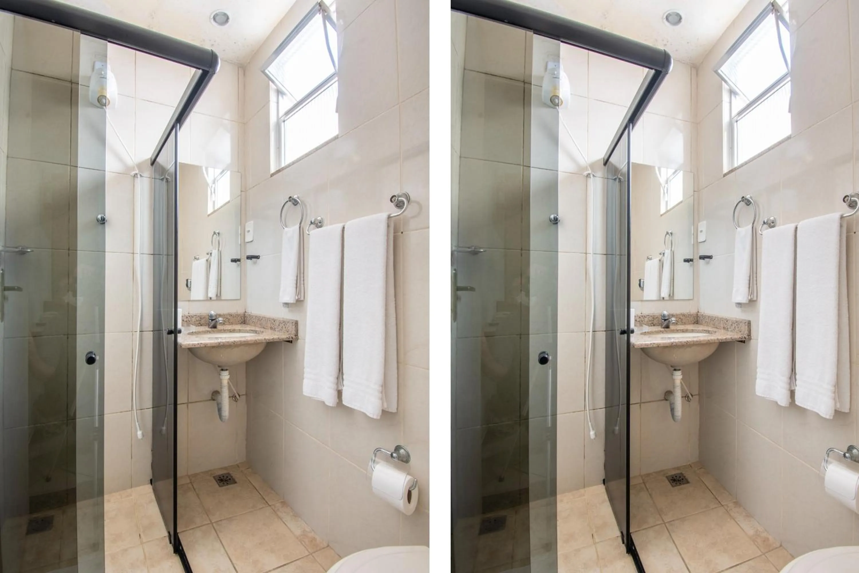Bathroom in OYO Residencial Itacuruçá Apart Hotel, Mangaratiba