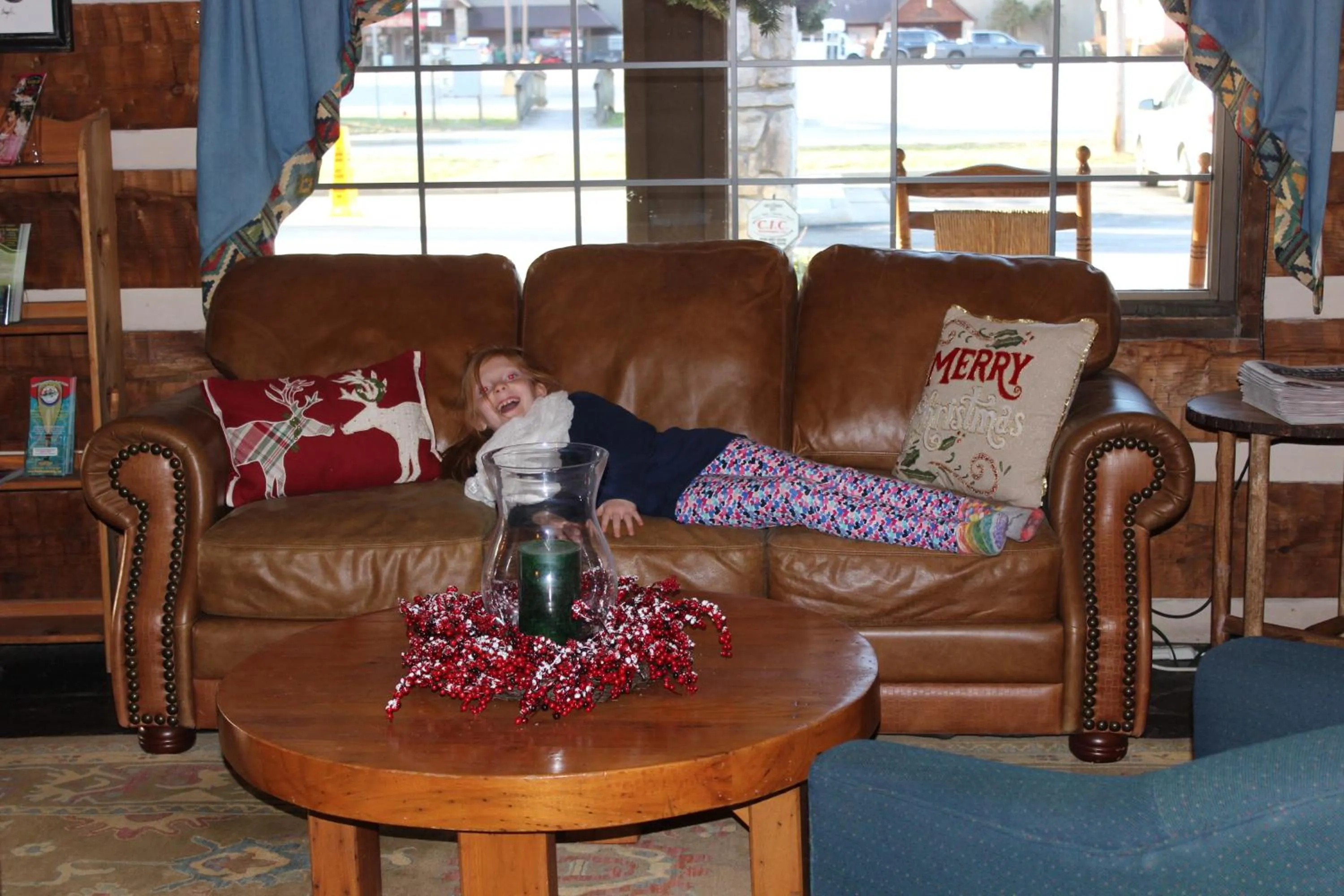Lobby or reception in Great Smokies Inn - Cherokee