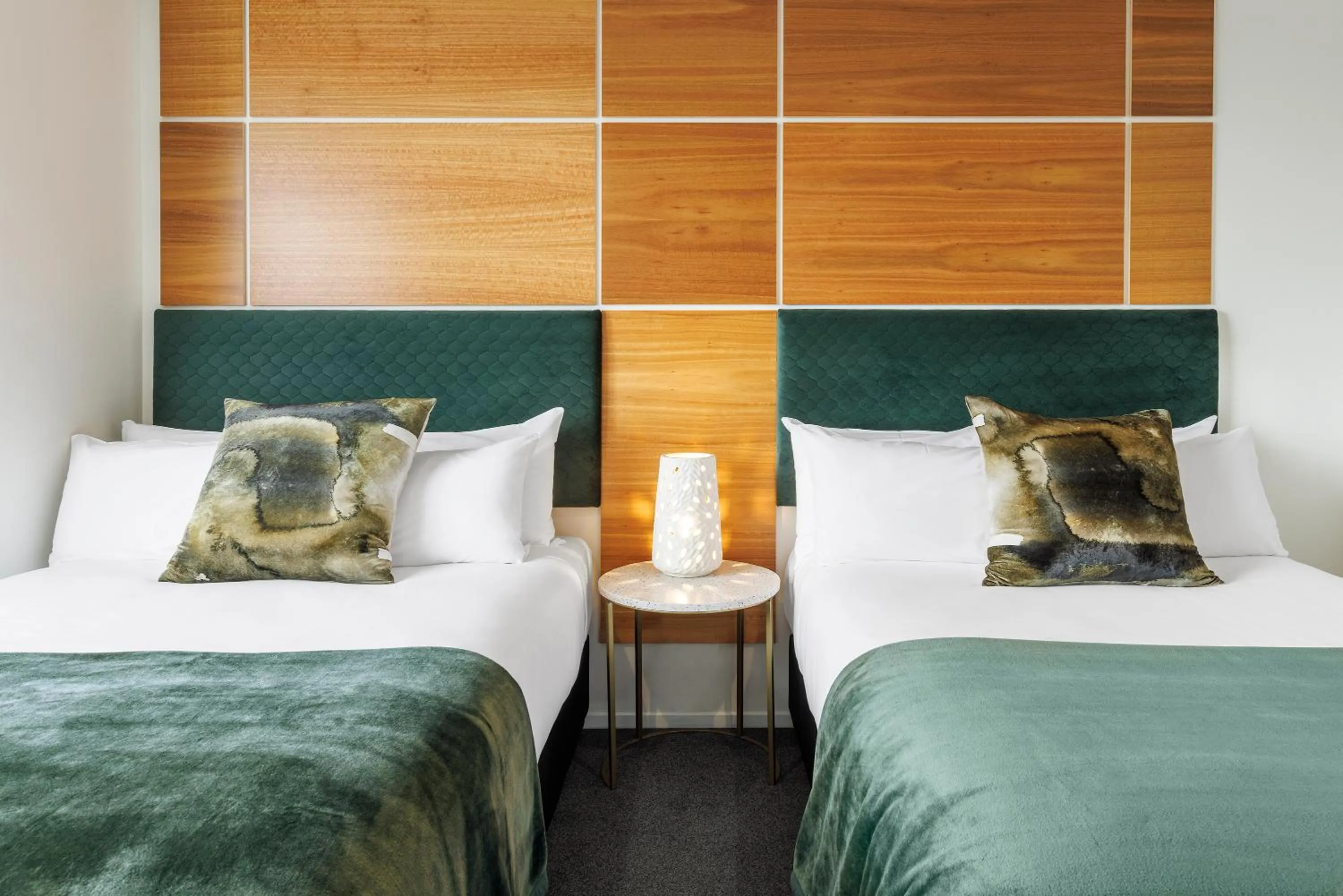 Bed in Hidden Lake Hotel & Apartments