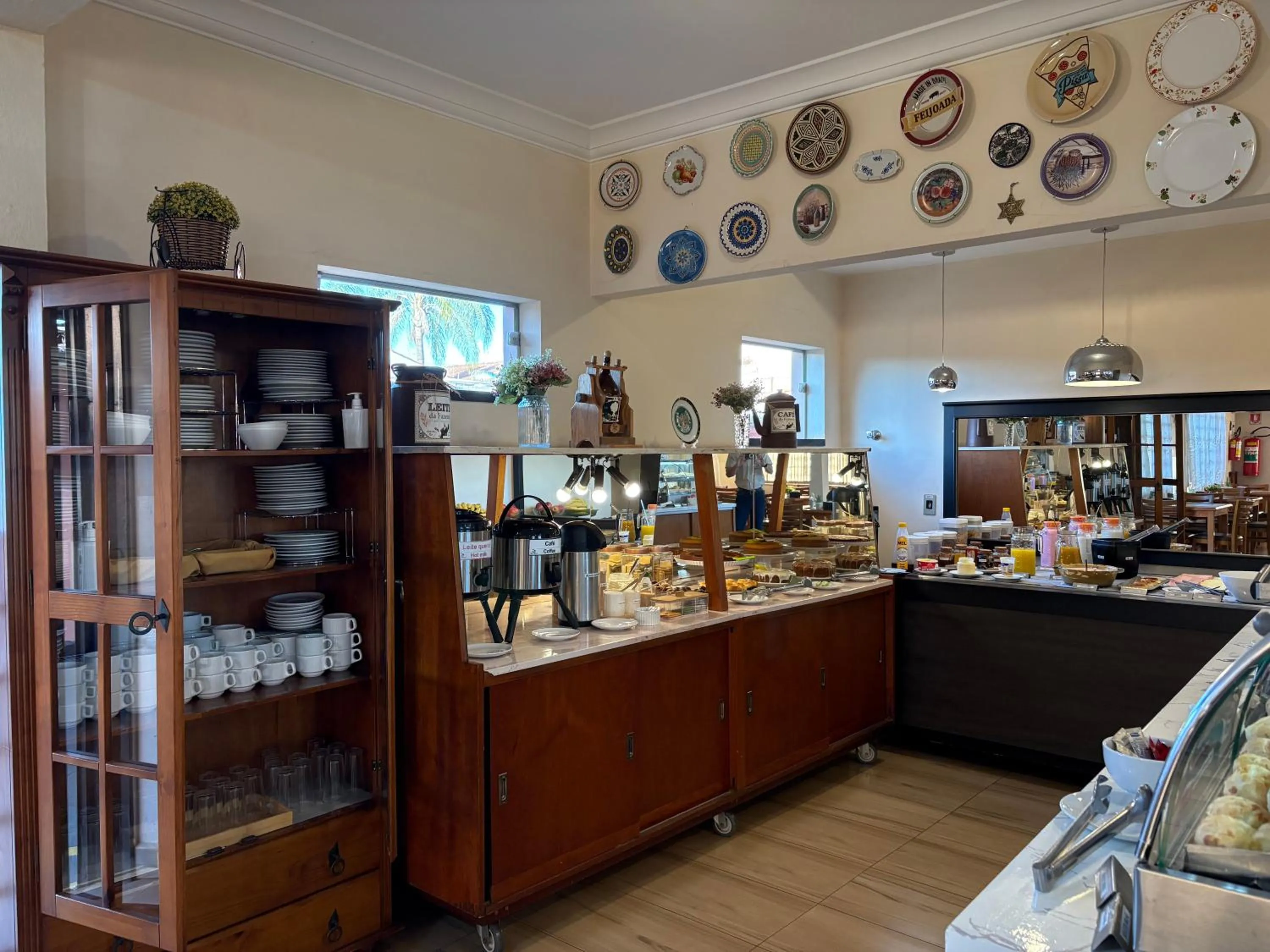 Buffet breakfast in Hotel São Marcos Orlândia SP