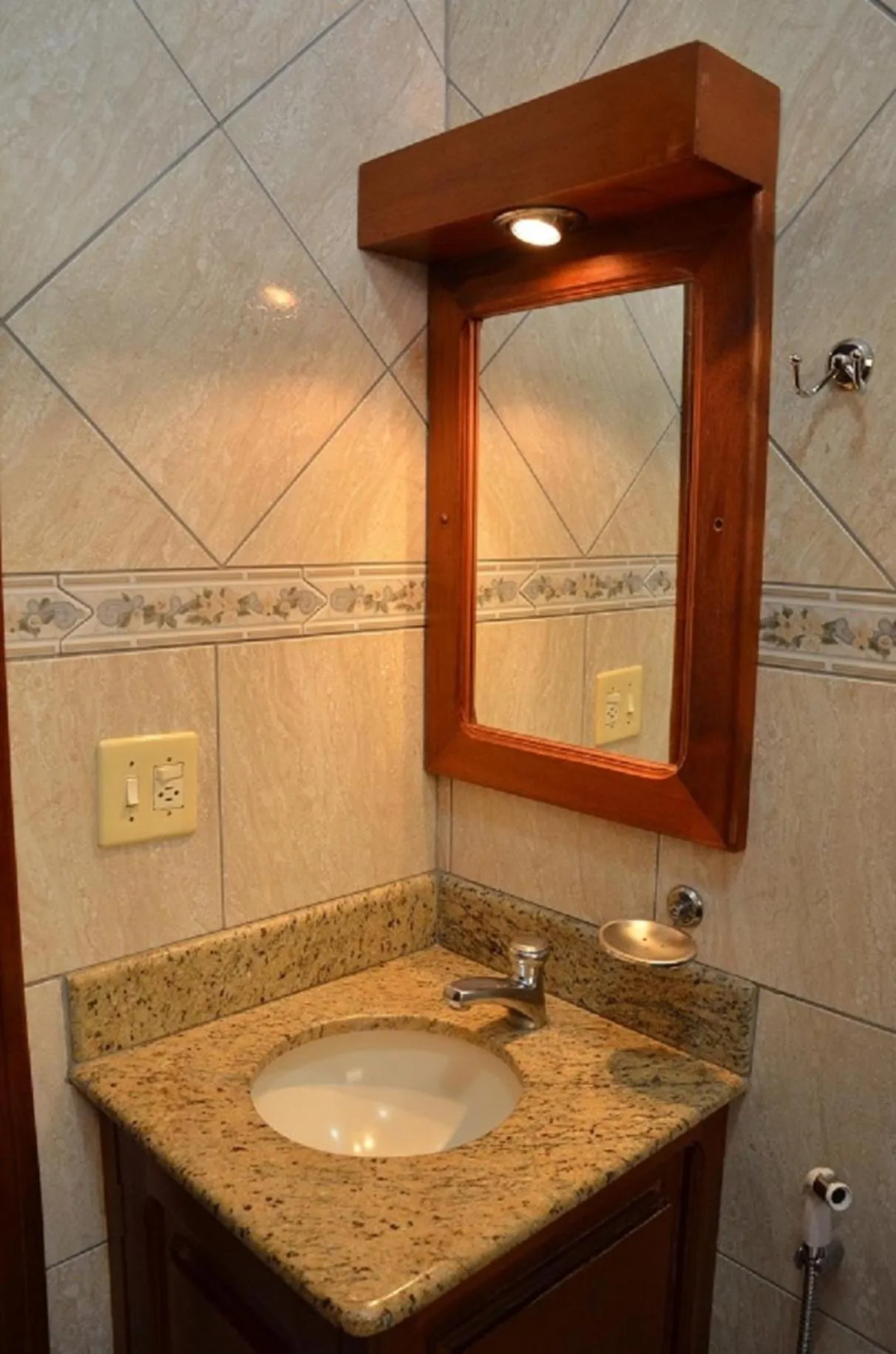 Bathroom in Hotel São Marcos Orlândia SP