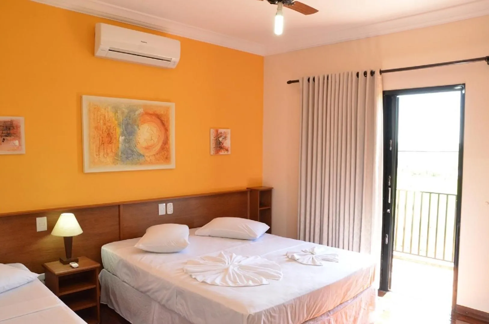 Bed in Hotel São Marcos Orlândia SP