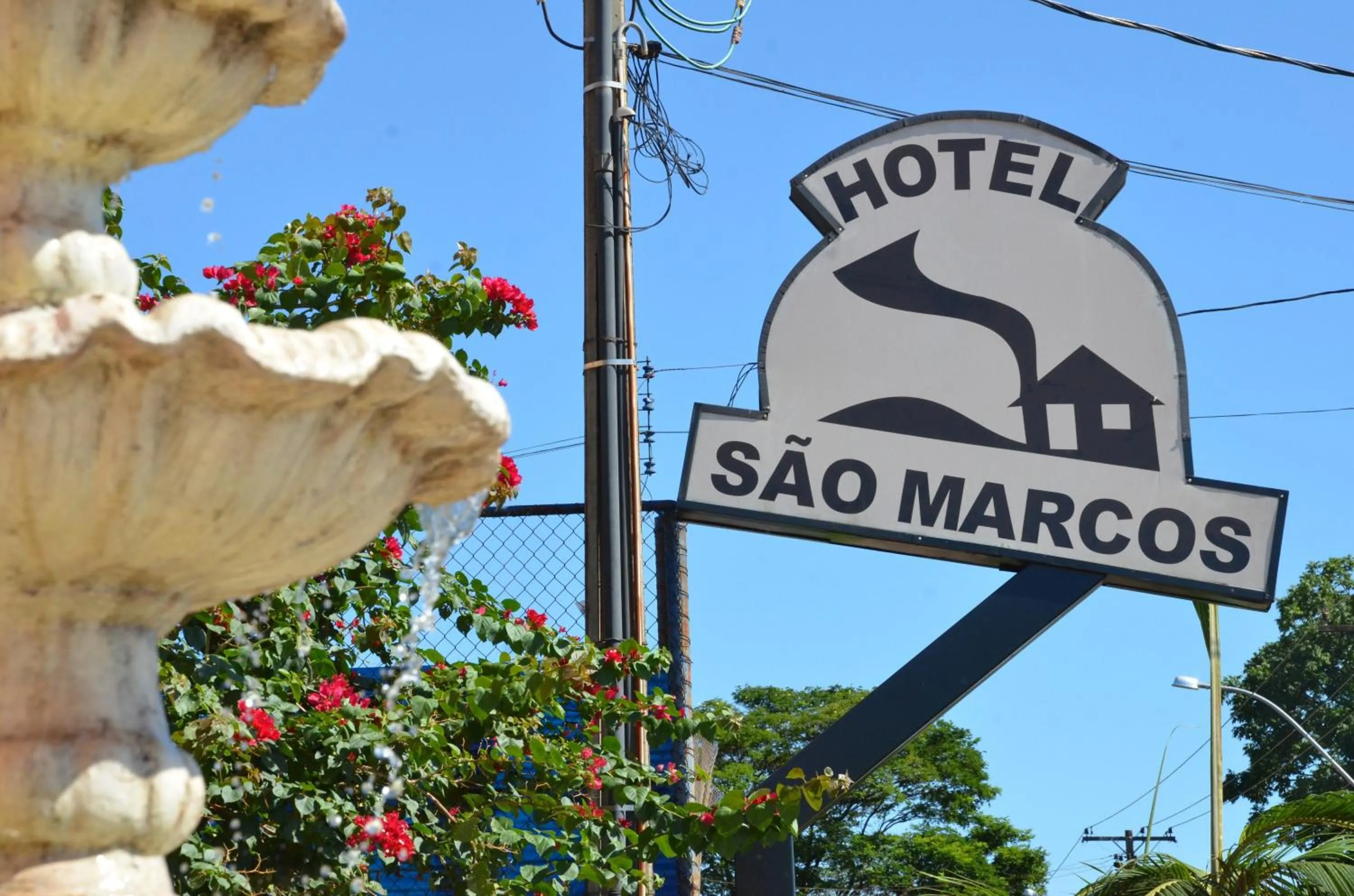 Garden in Hotel São Marcos Orlândia SP