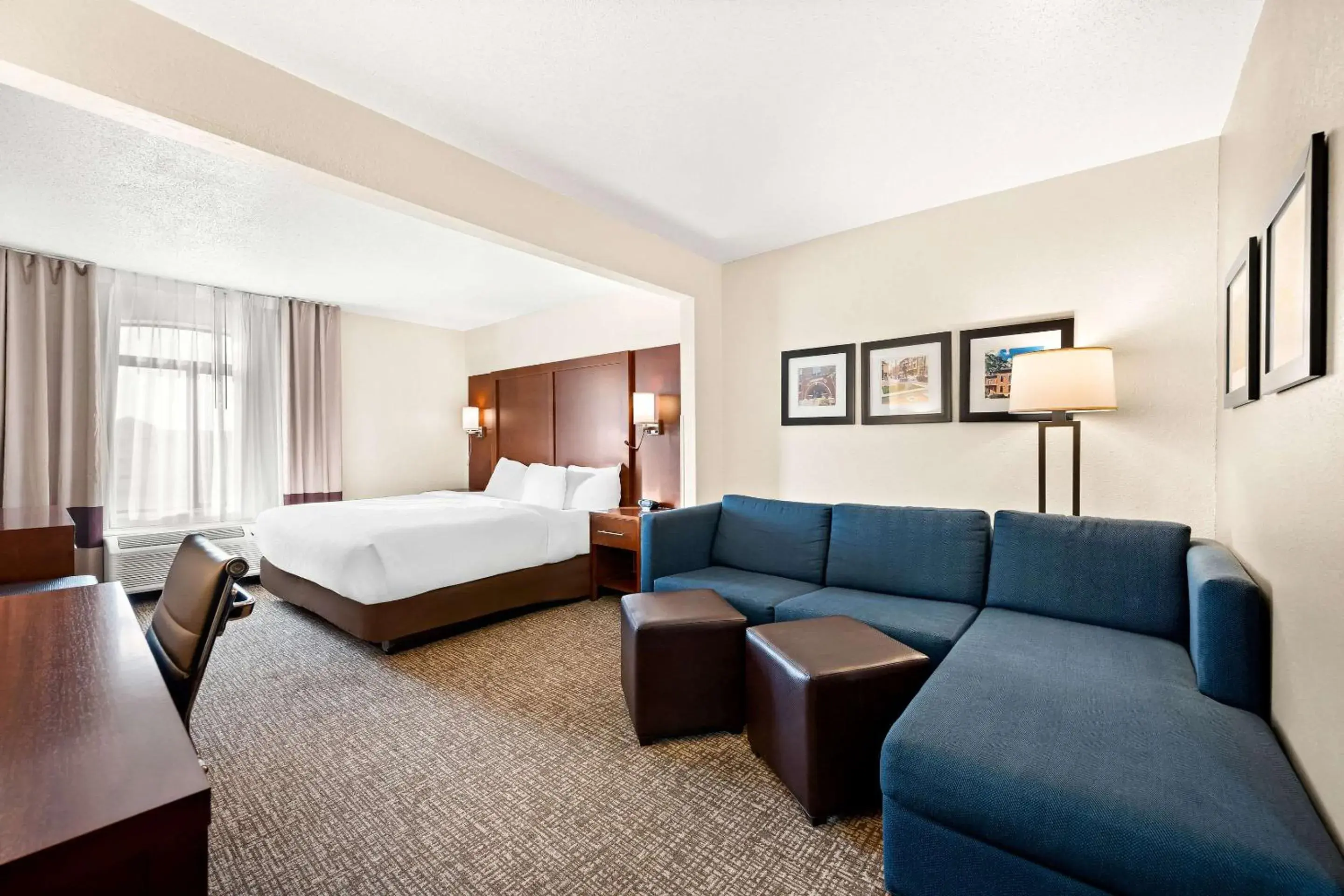 Standard King Room - Non-Smoking in Comfort Inn & Suites Decatur-Forsyth Standard King Room - Non-Smoking in Comfort Inn & Suites Decatur-Forsyth