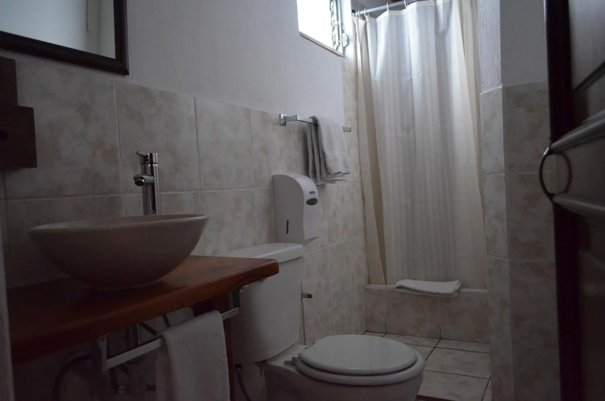 Bathroom in Dai Nonni Hotel