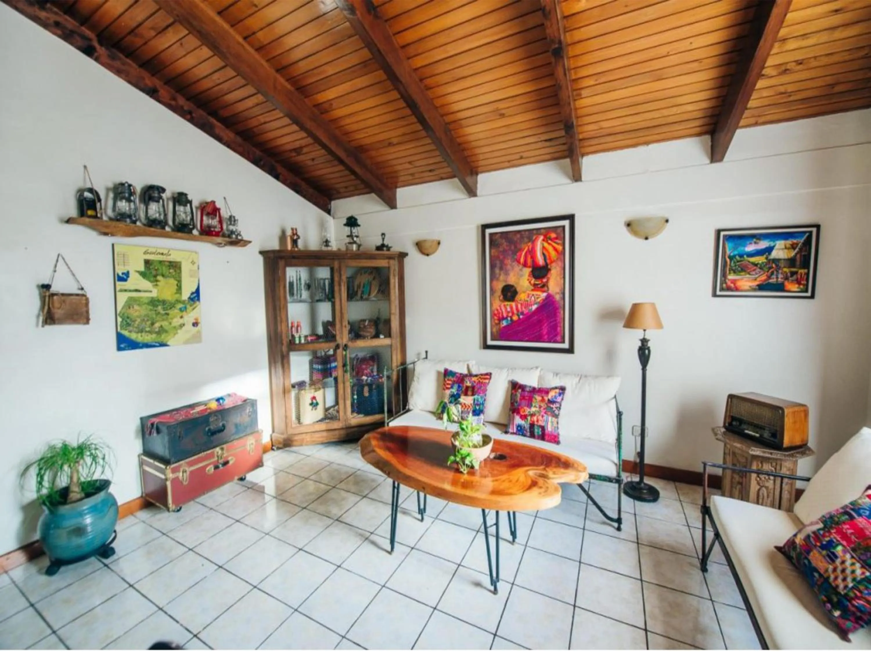 Living room in Dai Nonni Hotel