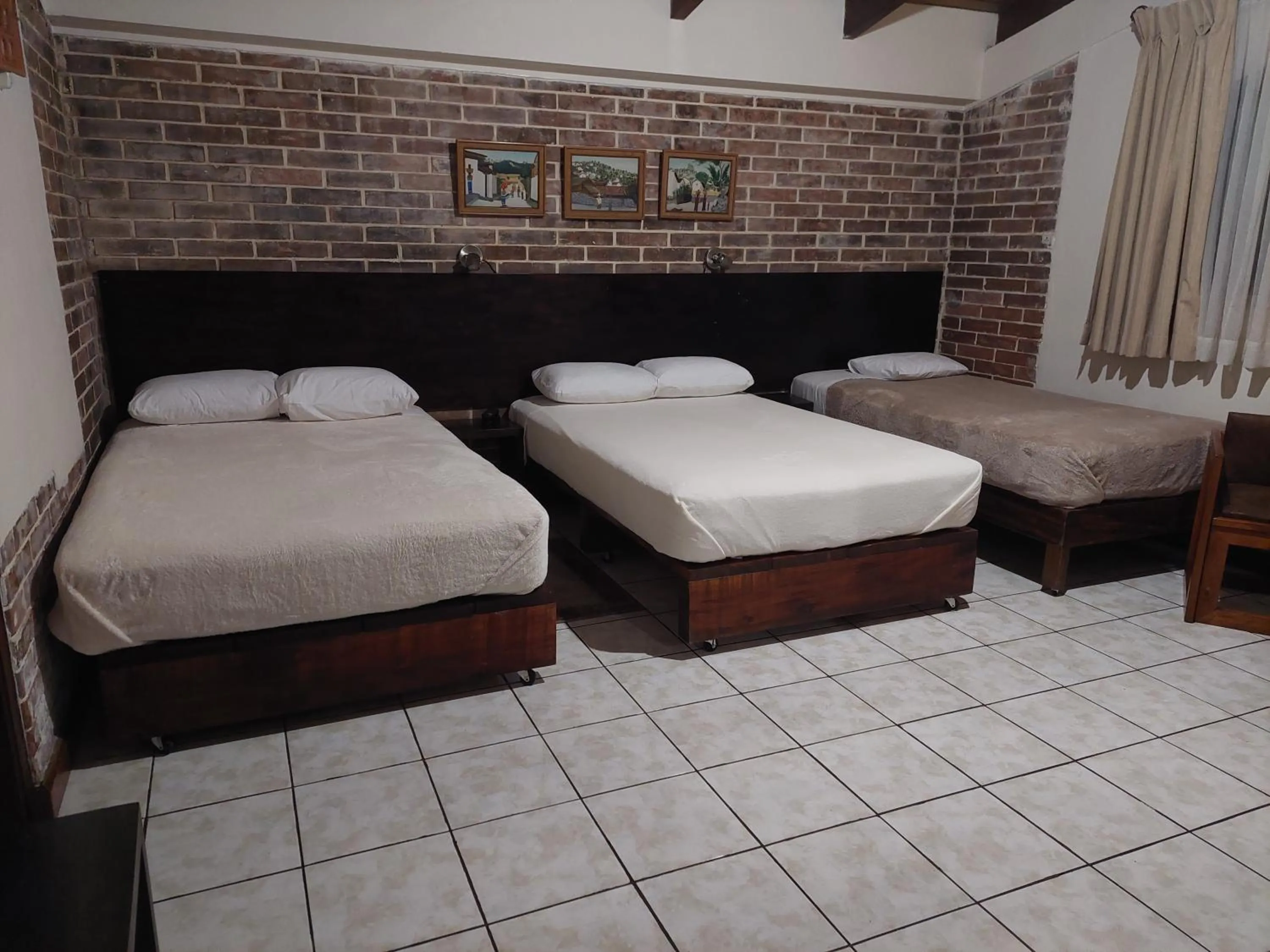 Bed in Dai Nonni Hotel