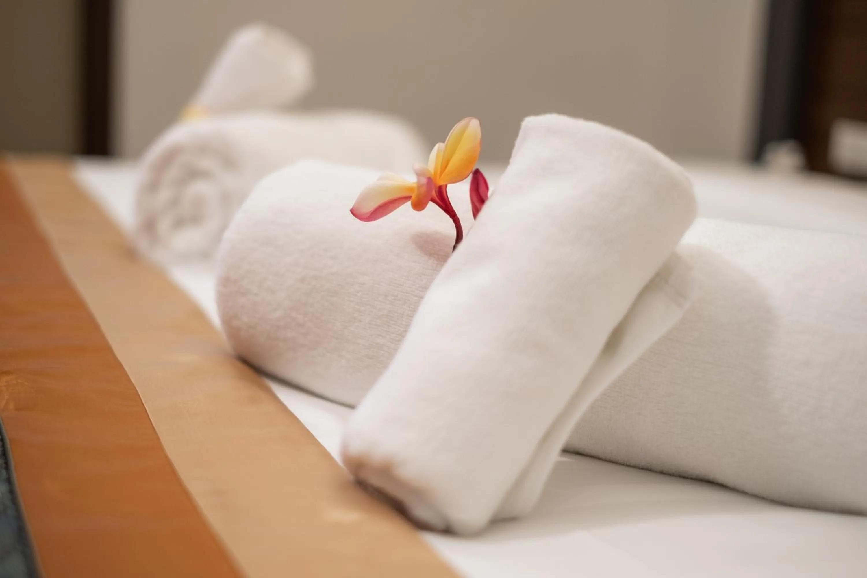 towels, Bed in Lima Lanna Hotel