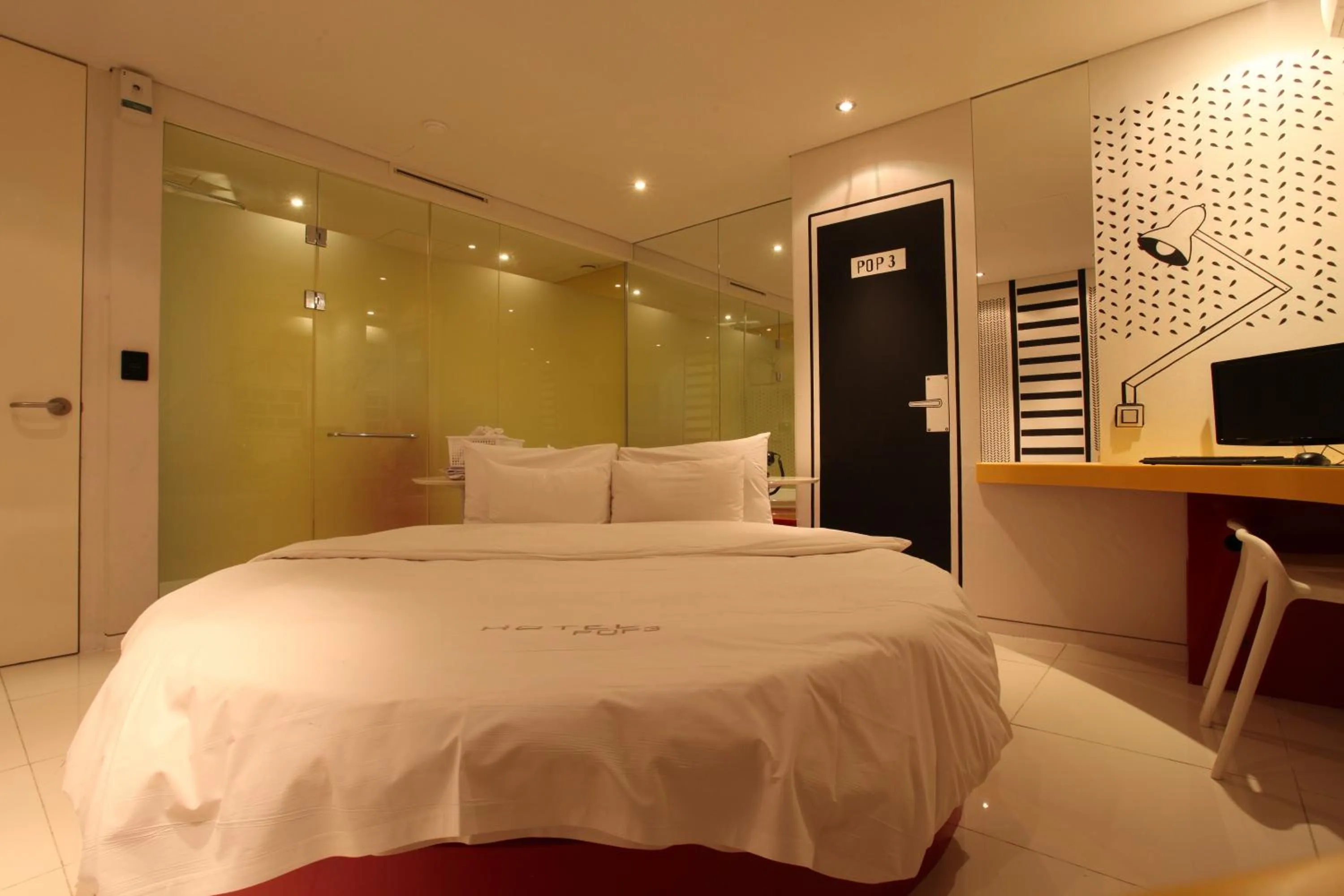 Bed in Hotel POP3 Jongno