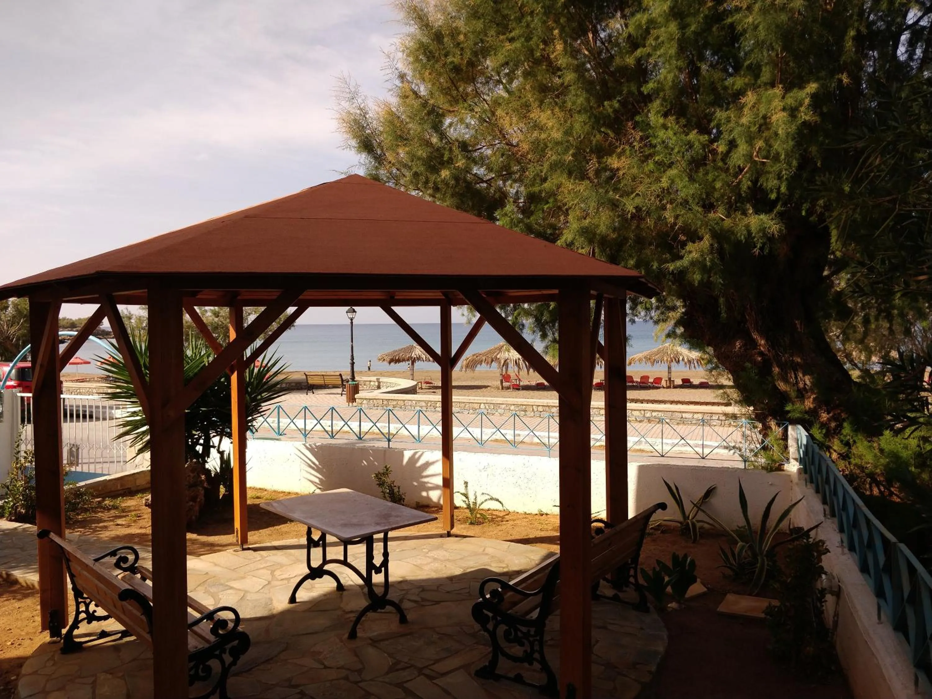 Patio in Sifis Studios