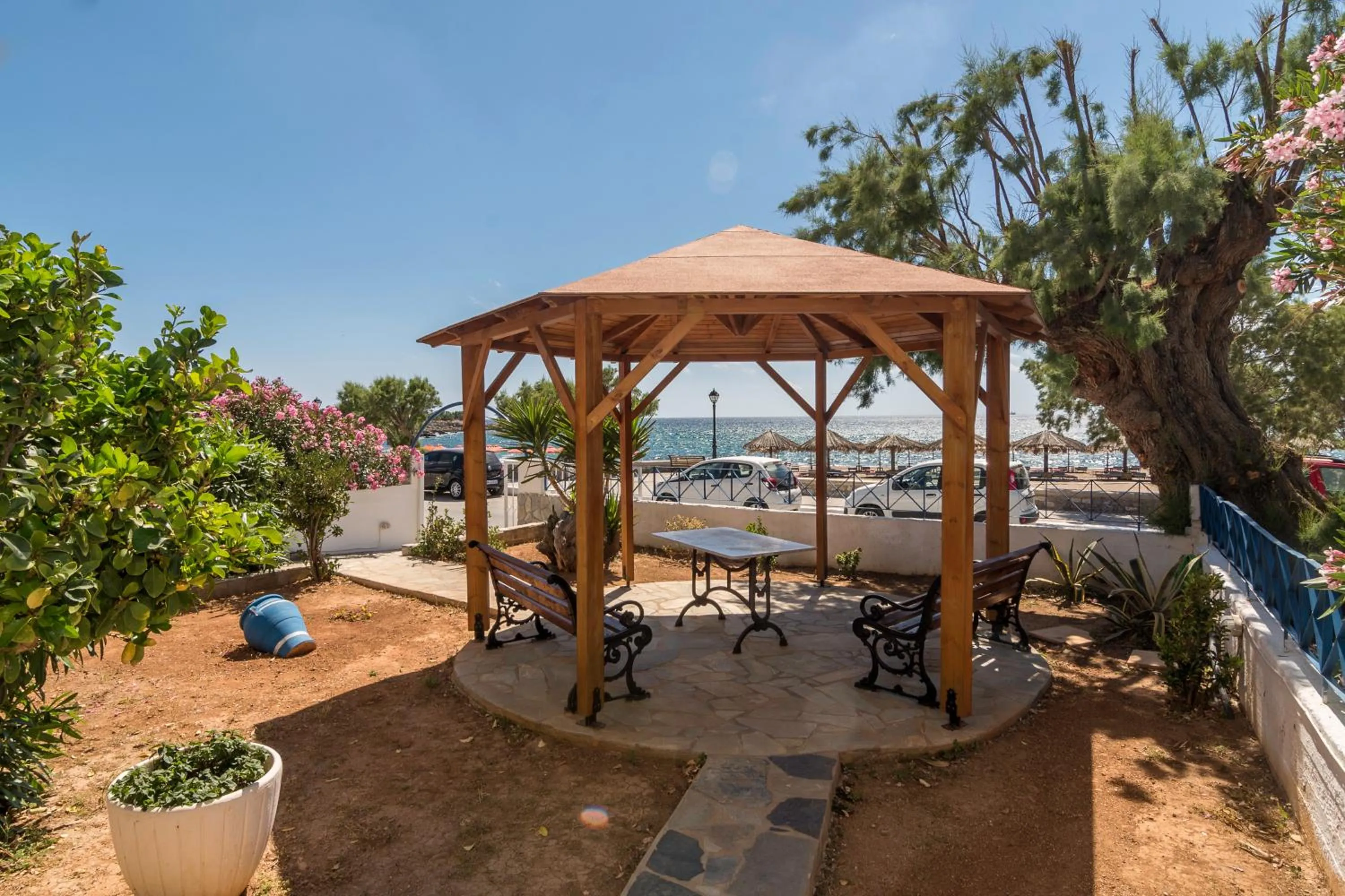 Patio in Sifis Studios