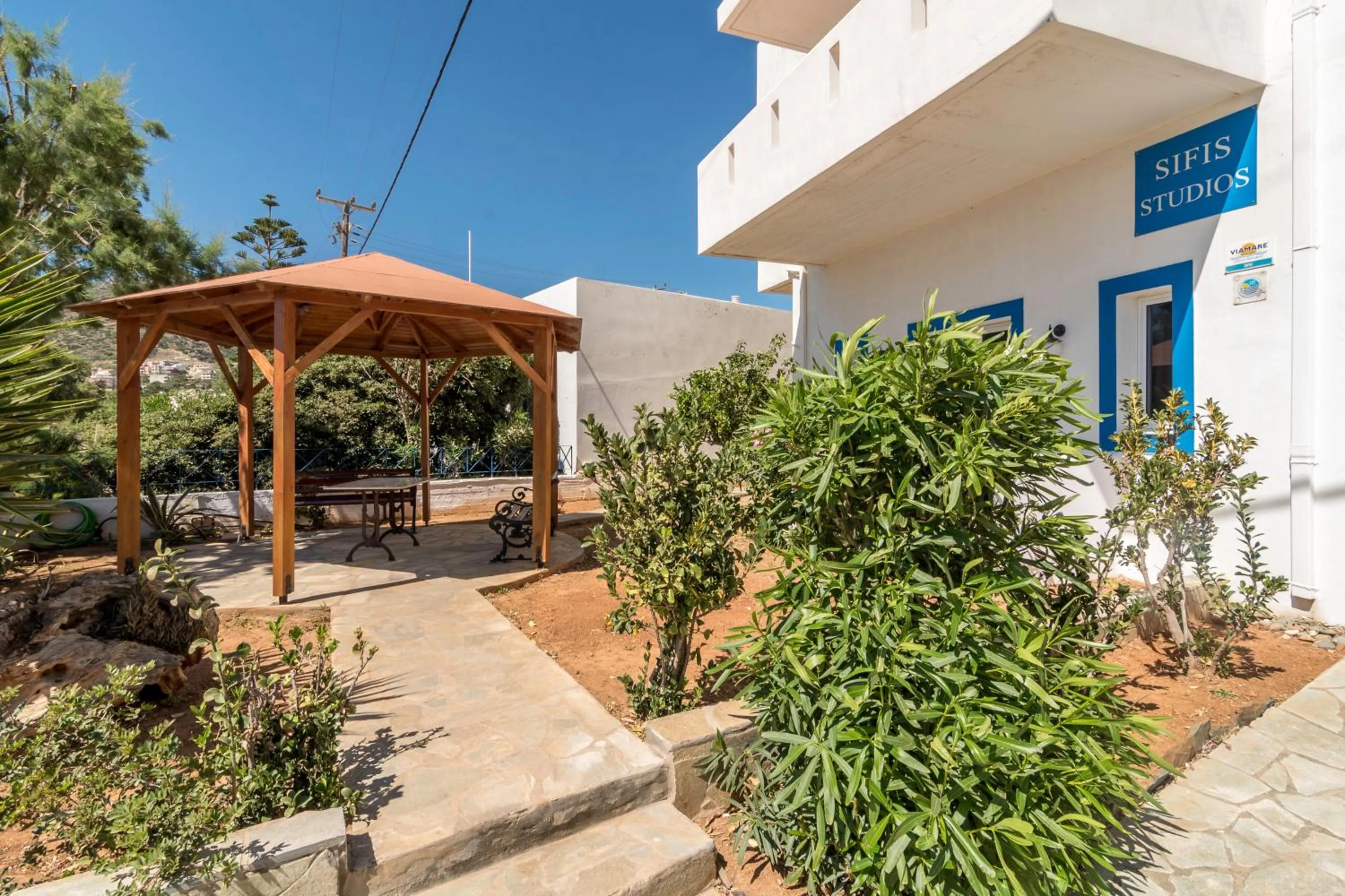 Patio in Sifis Studios