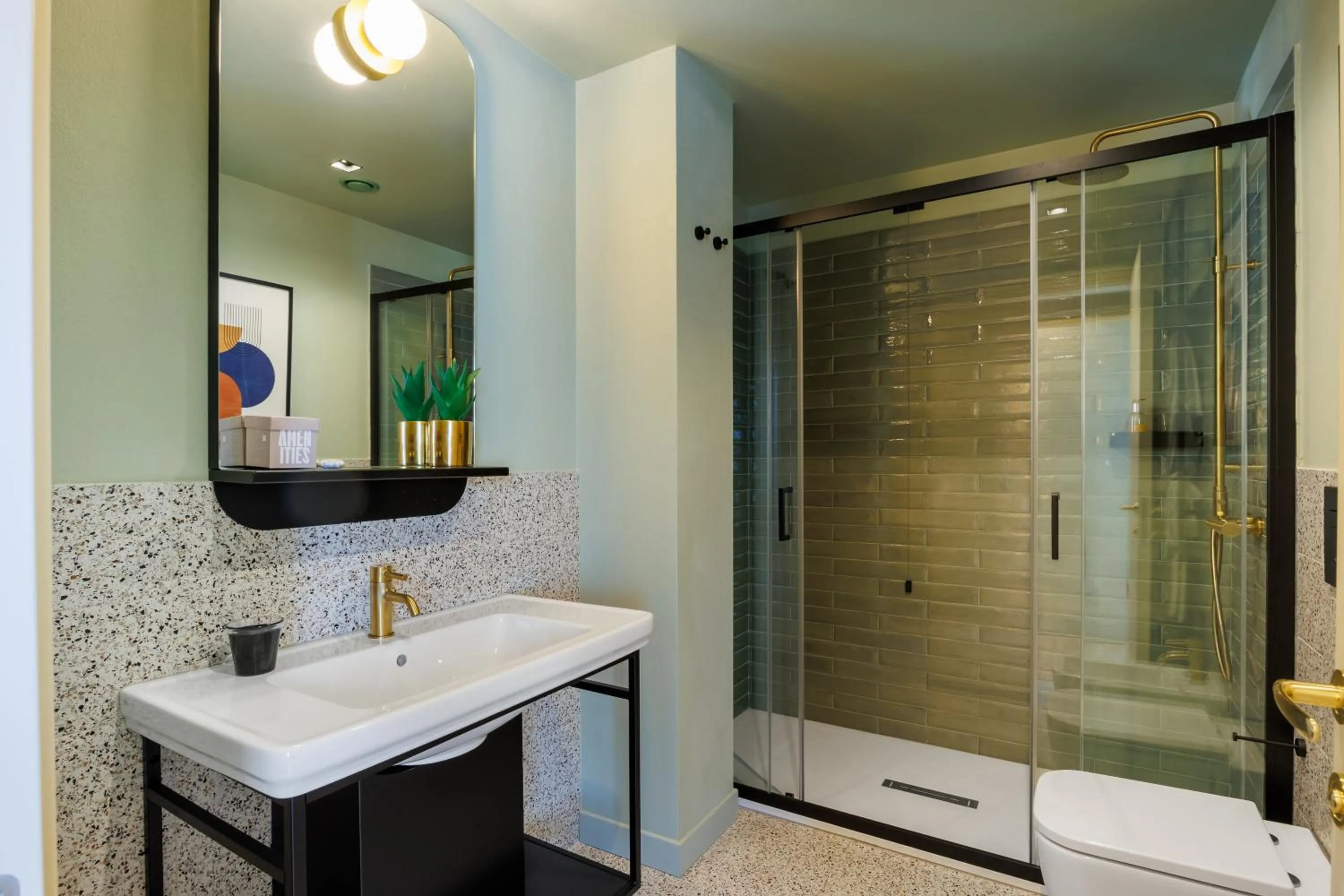 Bathroom in Charlie in Pesaro