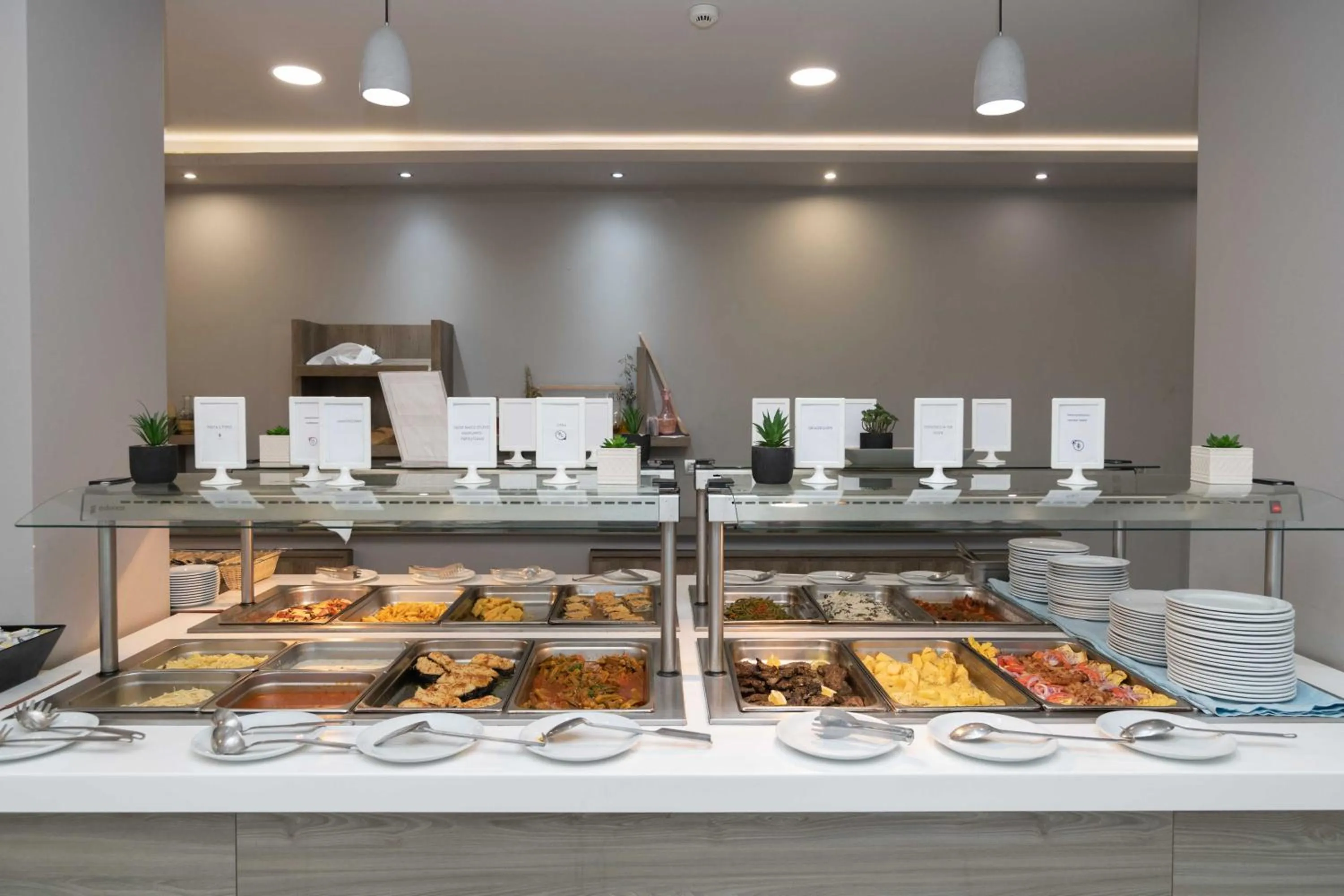 Buffet breakfast in Karras Grande Resort