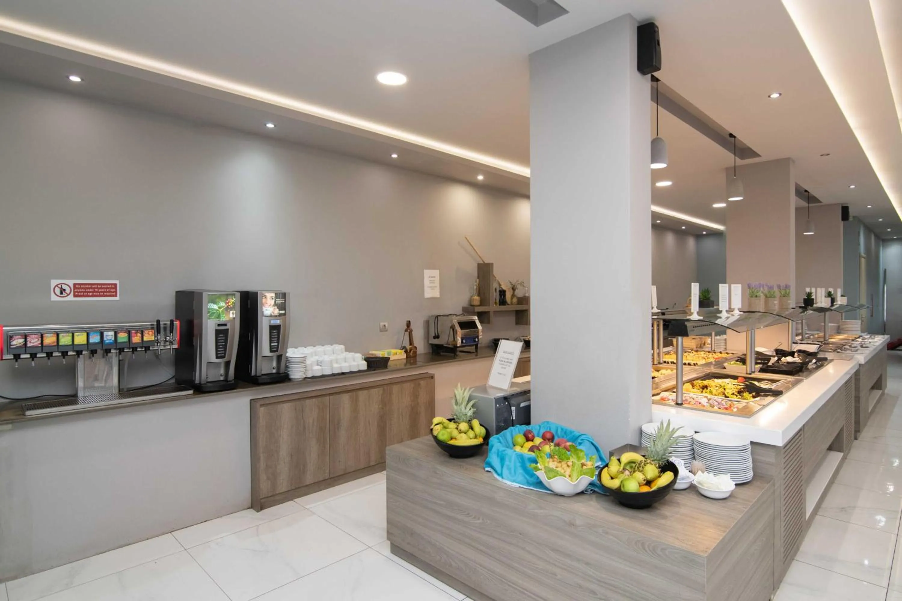 Buffet breakfast in Karras Grande Resort