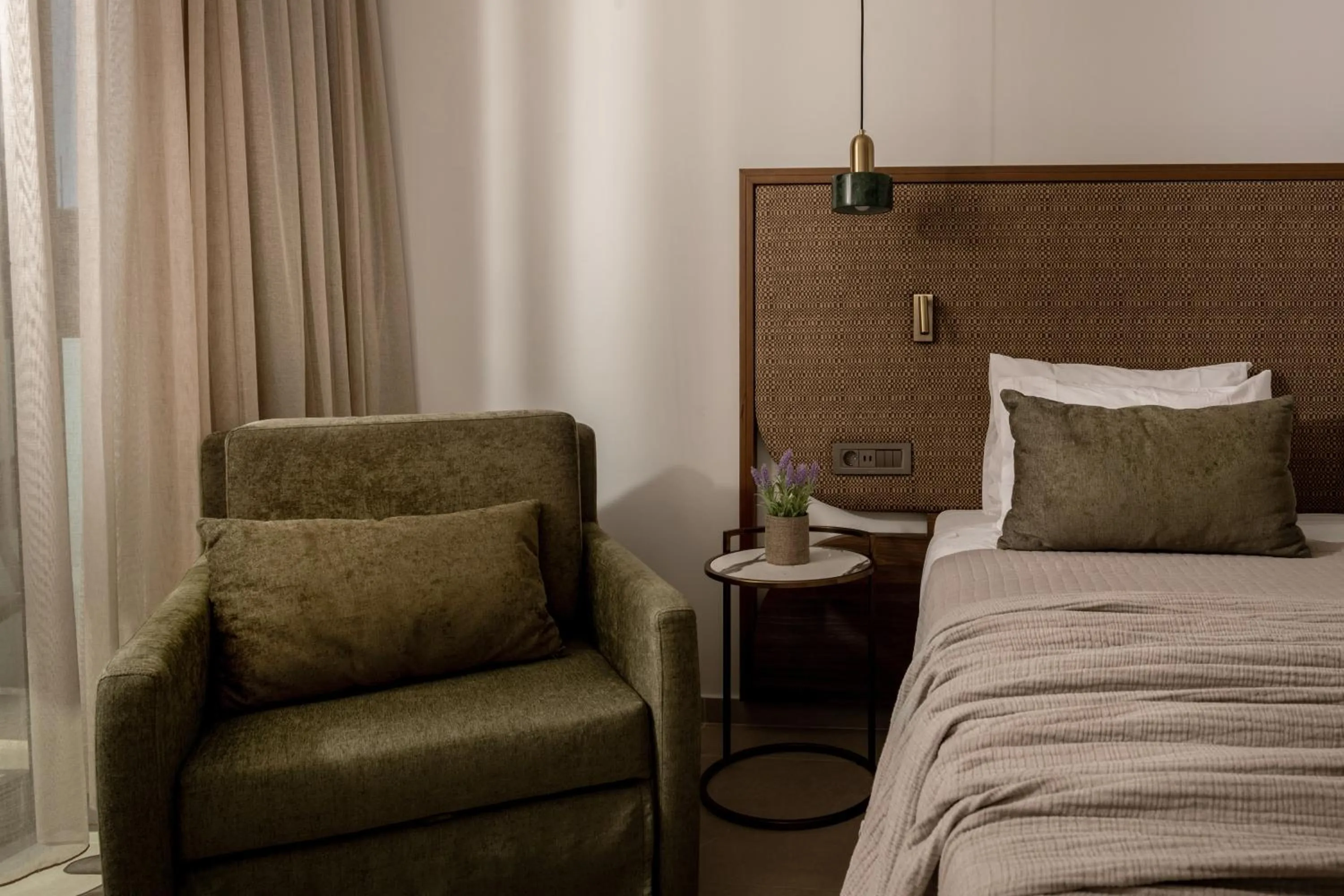 Bed in Karras Grande Resort