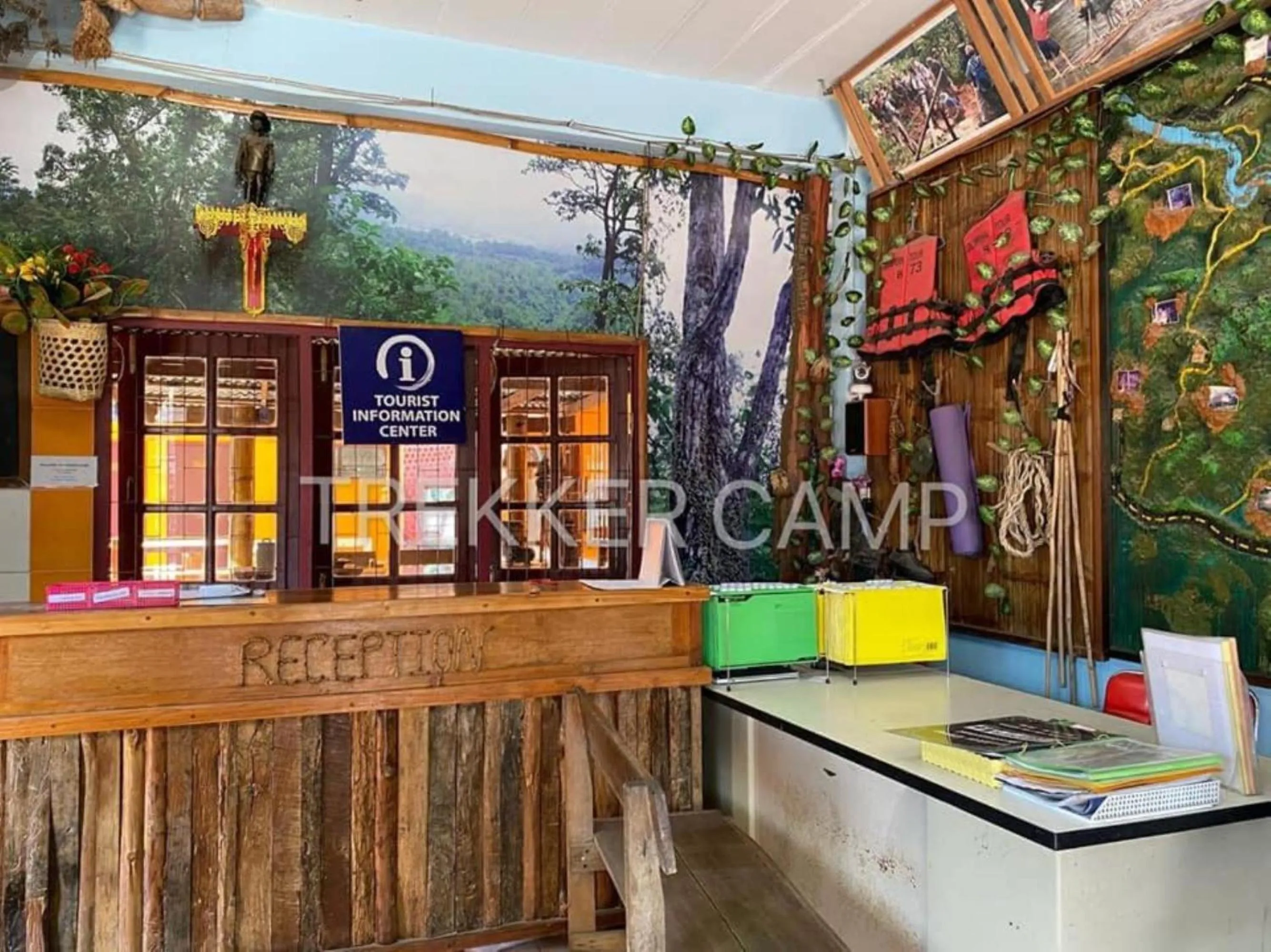 Lobby or reception in Trekker Camp