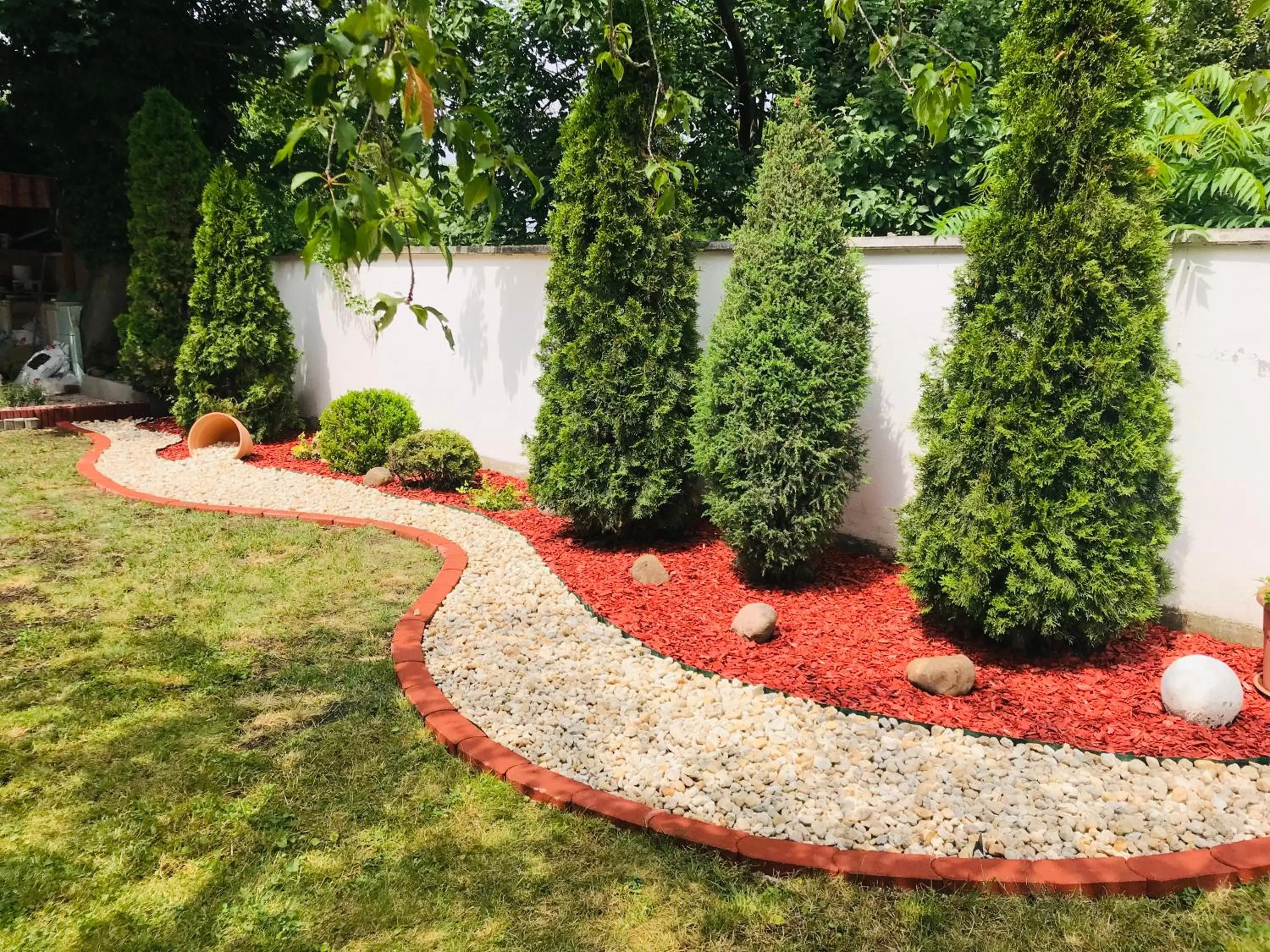 Garden in PensionLien