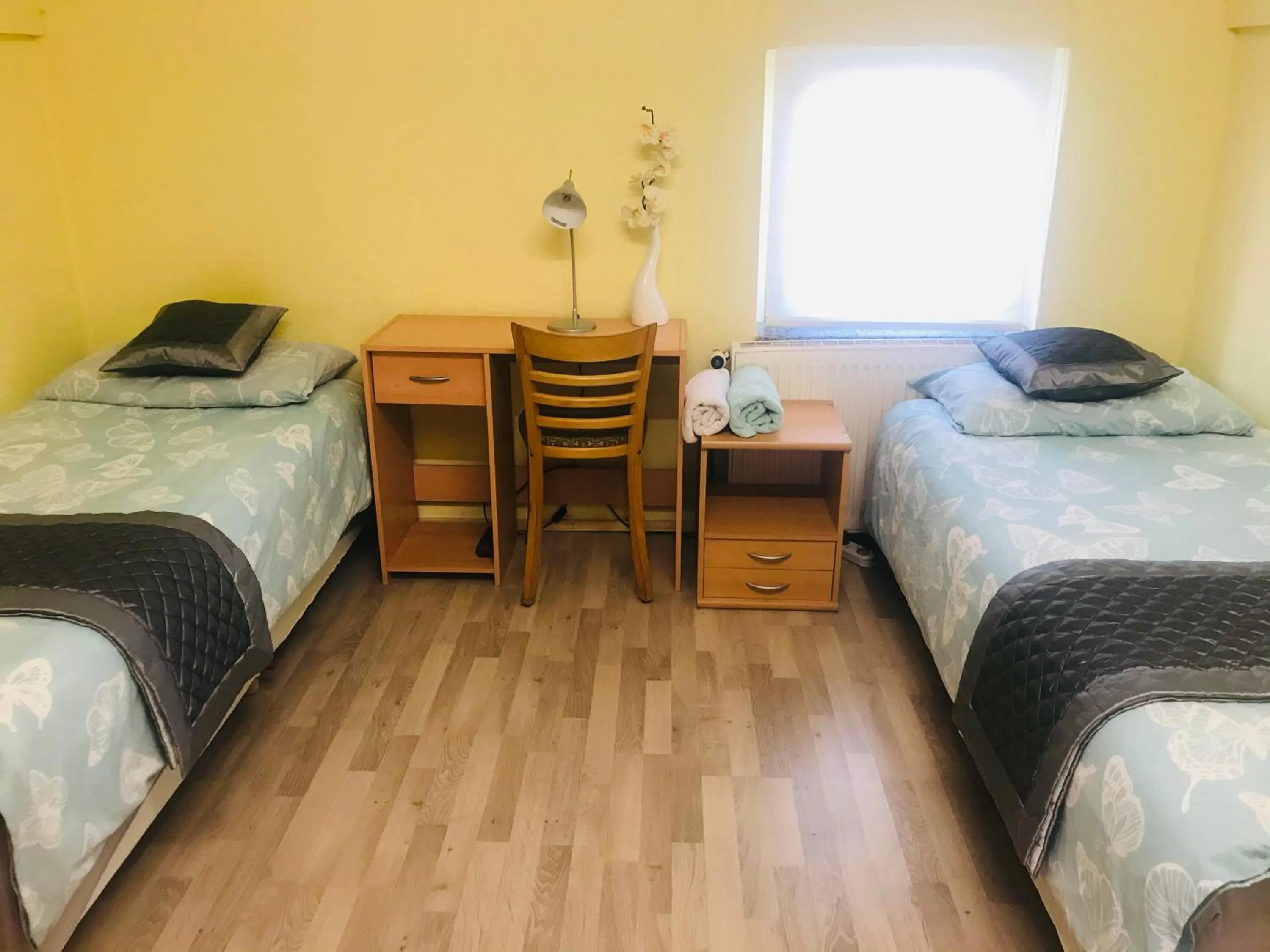 Bedroom, Bed in PensionLien