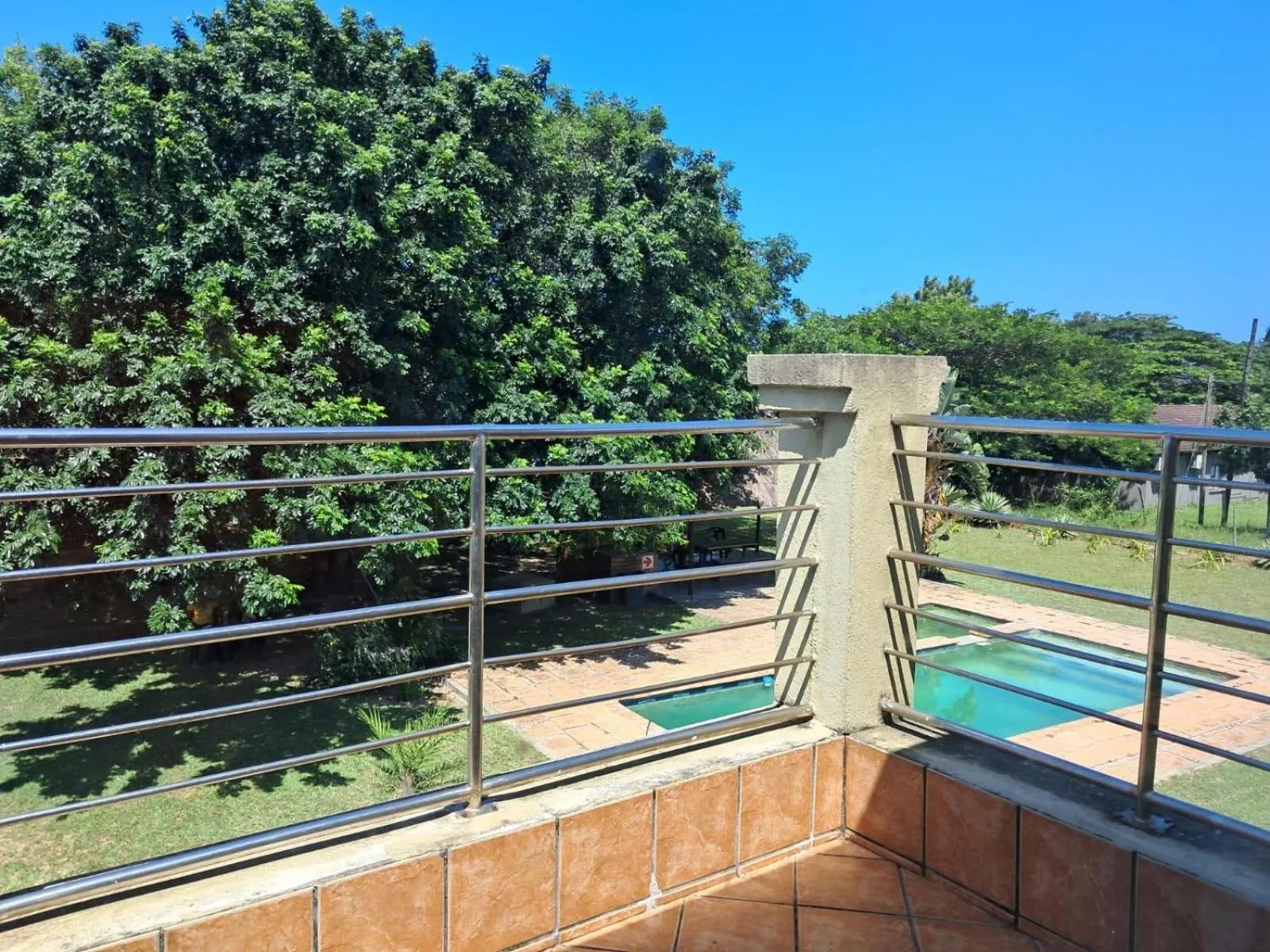 Pool view in SeaXplore Lodge & Dive Center