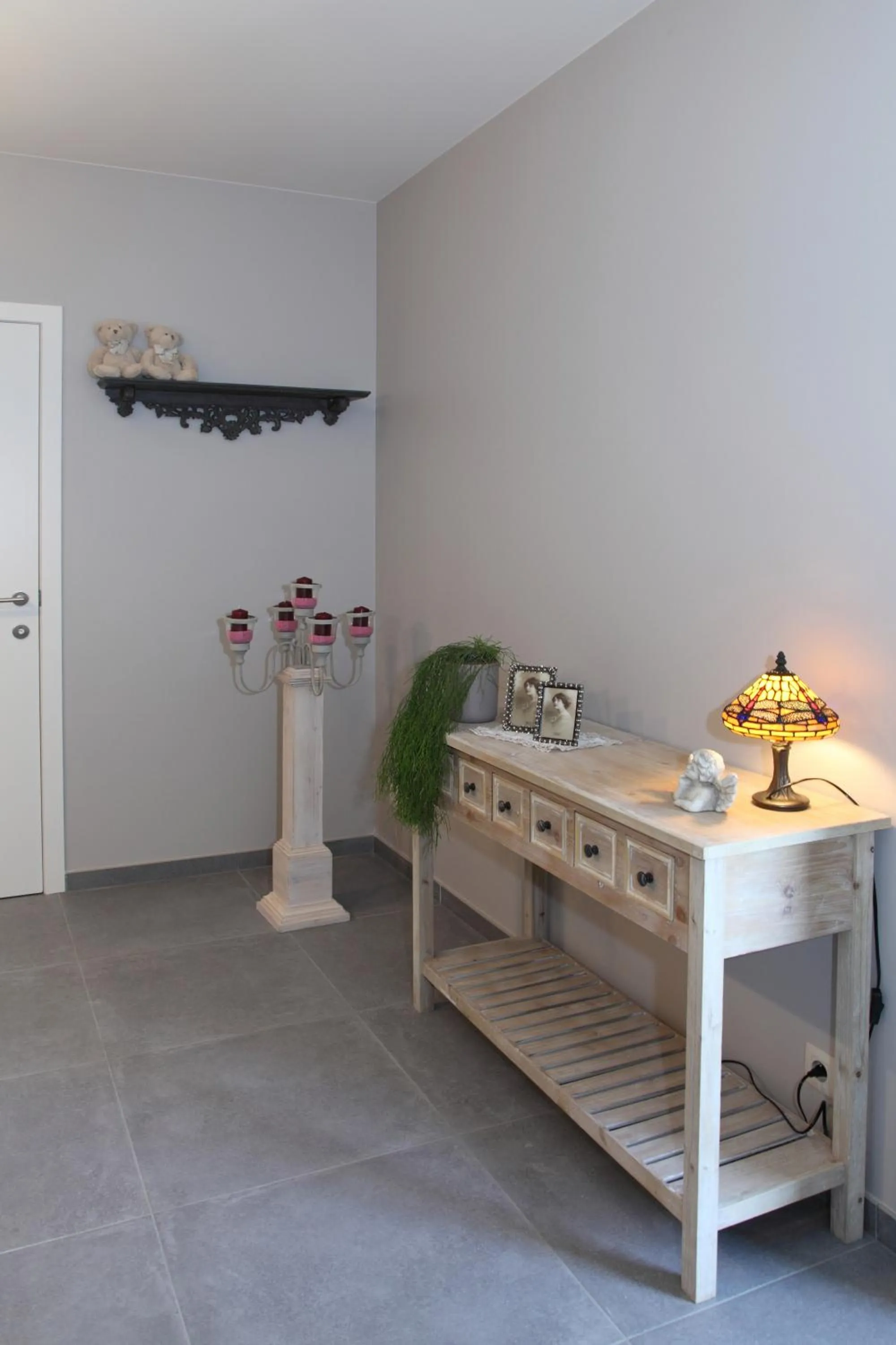 Decorative detail, Bed in B&B Nieuwhof