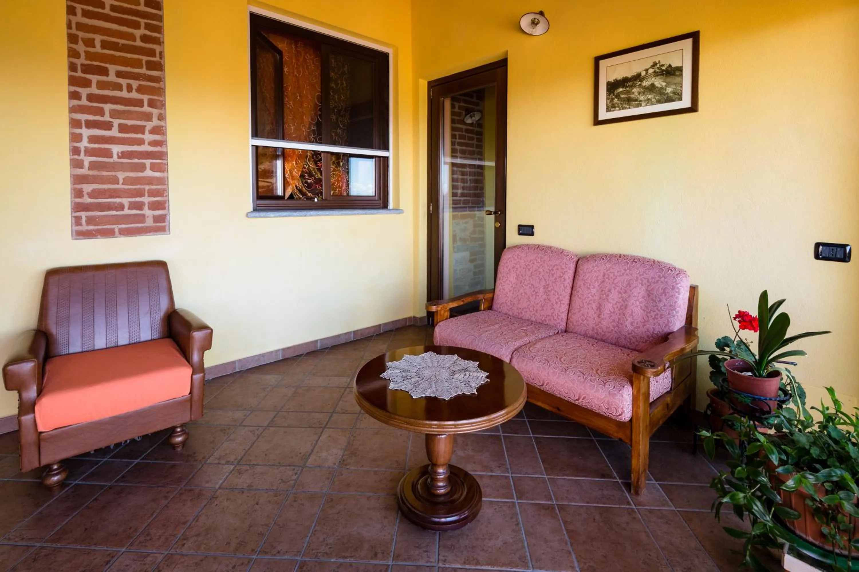 Living room in All'Ombra del Castello