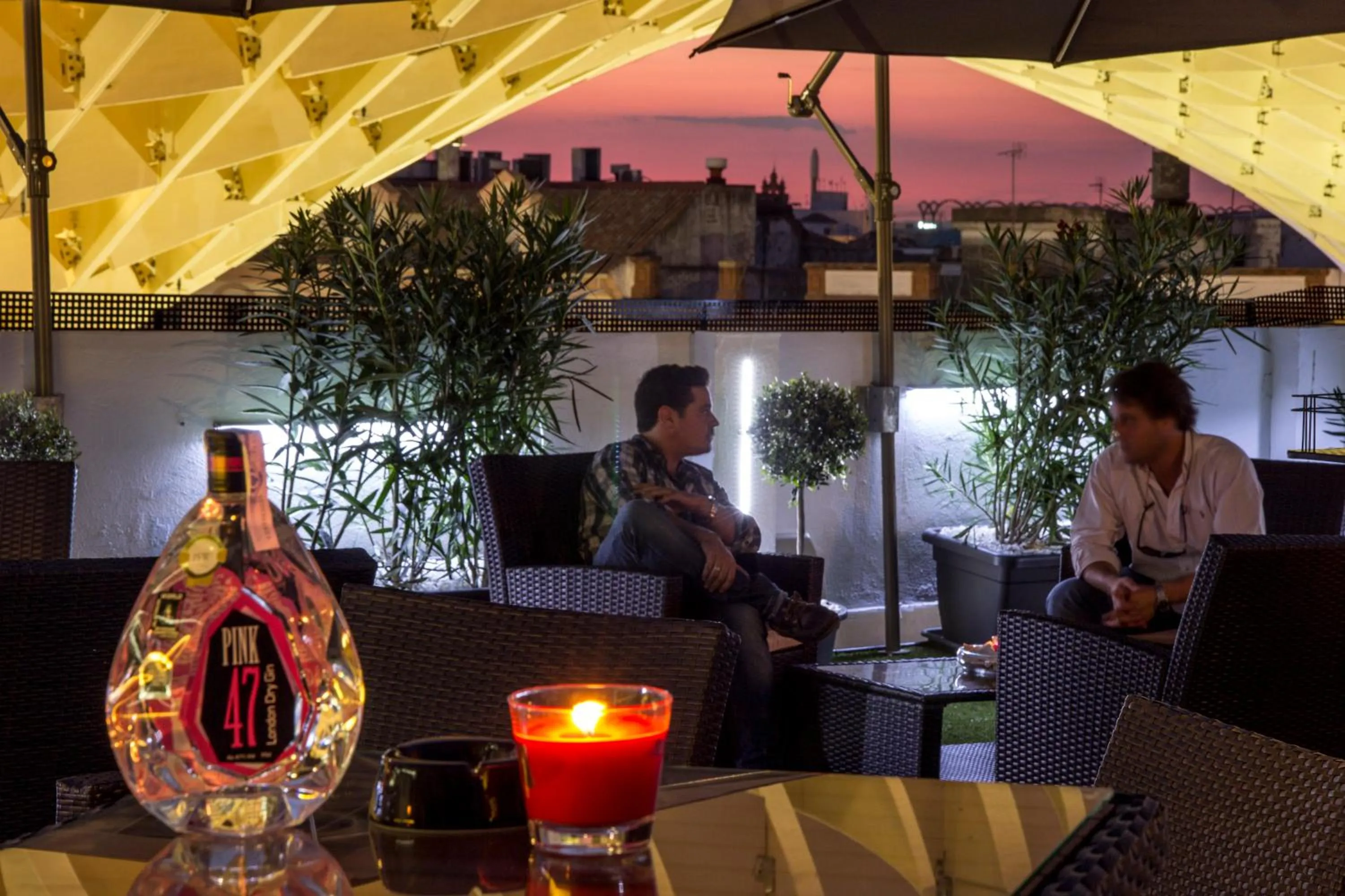 Lounge or bar in Hotel Palace Sevilla