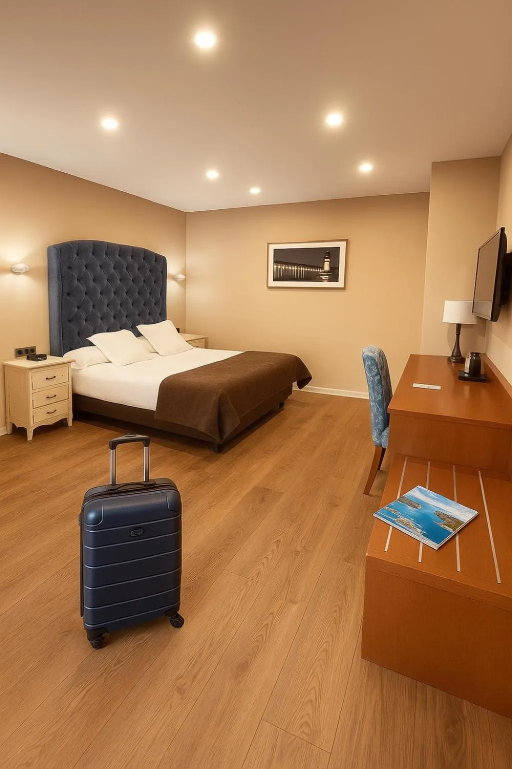 Bird's eye view, Bed in Hotel Palace Sevilla