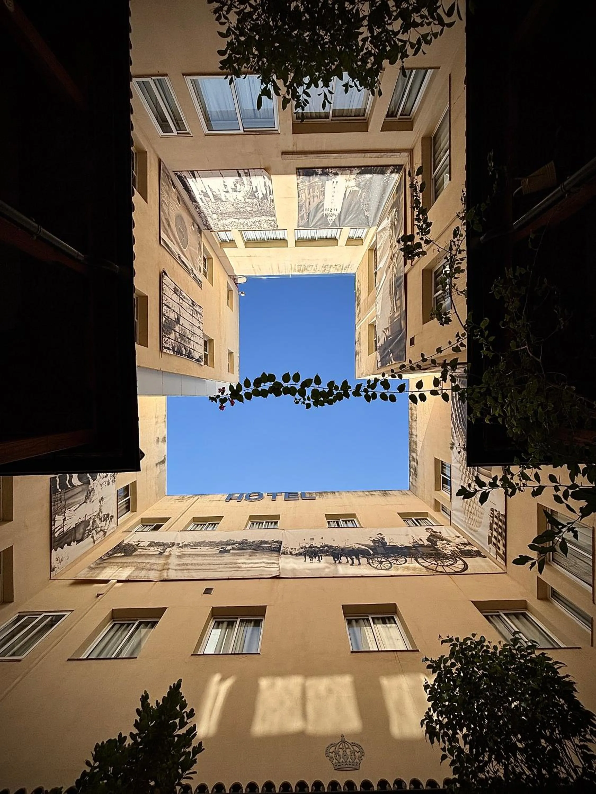 Bird's eye view in Hotel Palace Sevilla