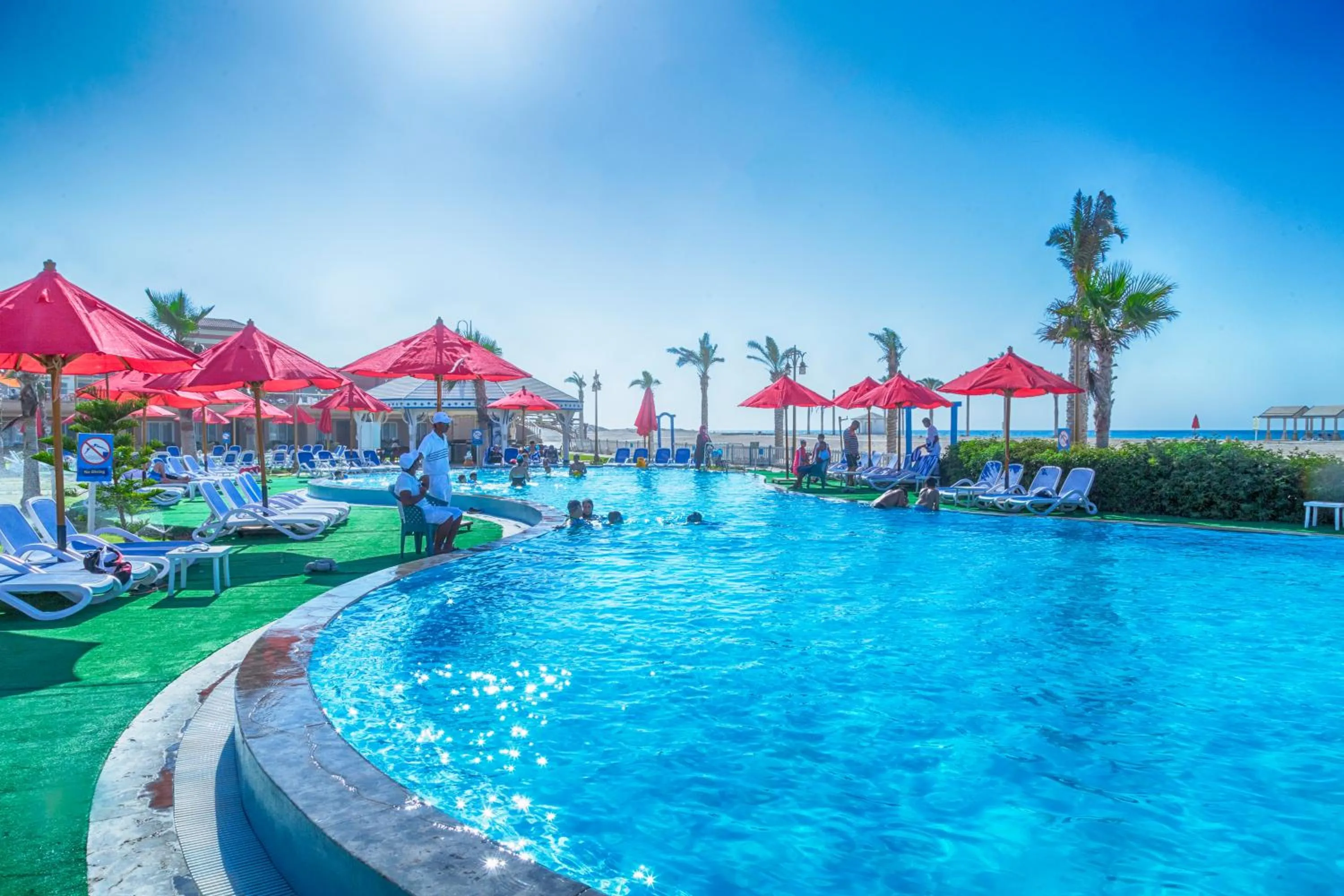 Swimming pool in Porto Matrouh Beach Resort