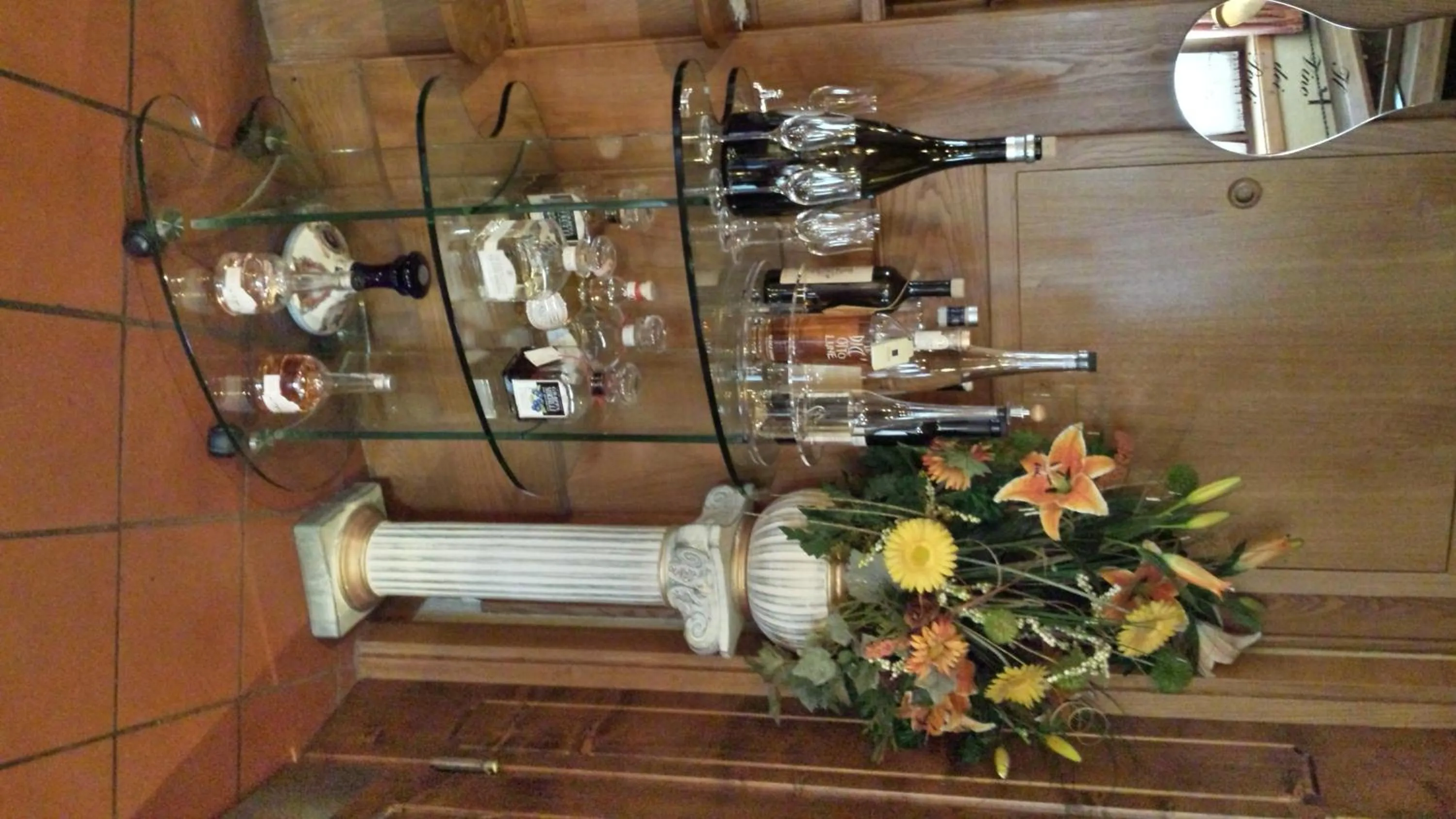 Decorative detail in Hotel La Baita