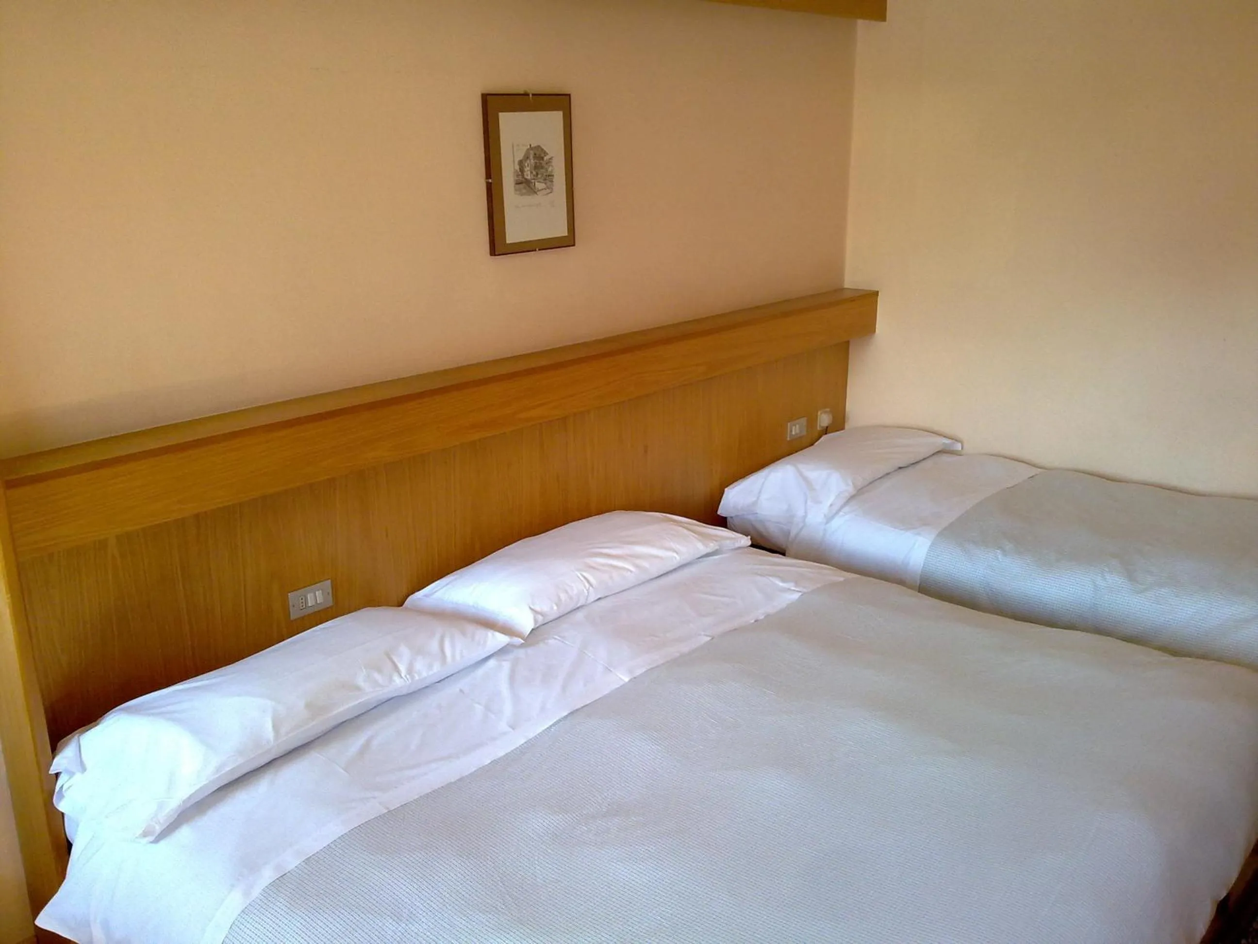 Bedroom, Bed in Hotel La Baita