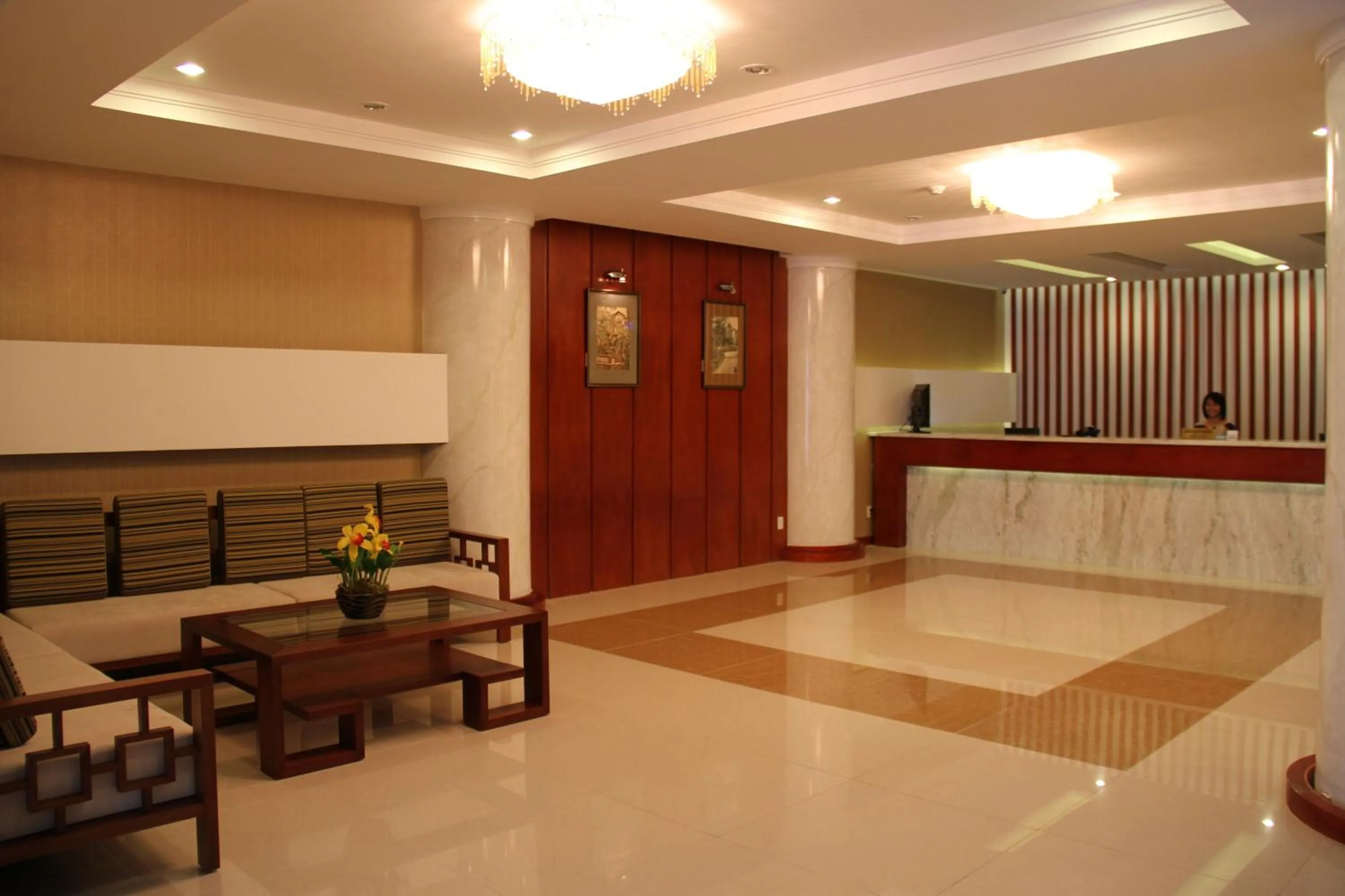 Lobby or reception in Ky Hoa Hotel Ho Chi Minh