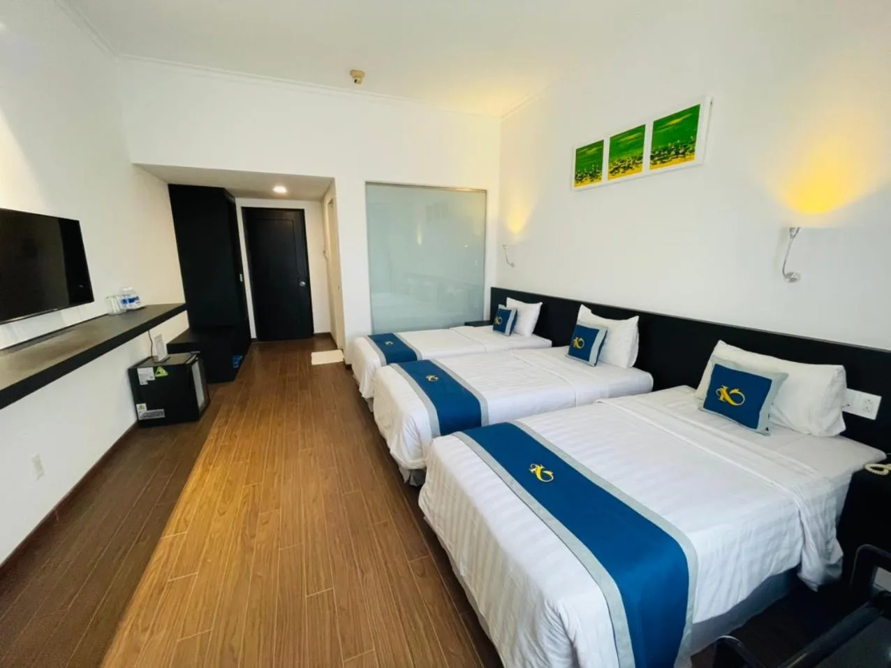 Bed in Ky Hoa Hotel Ho Chi Minh