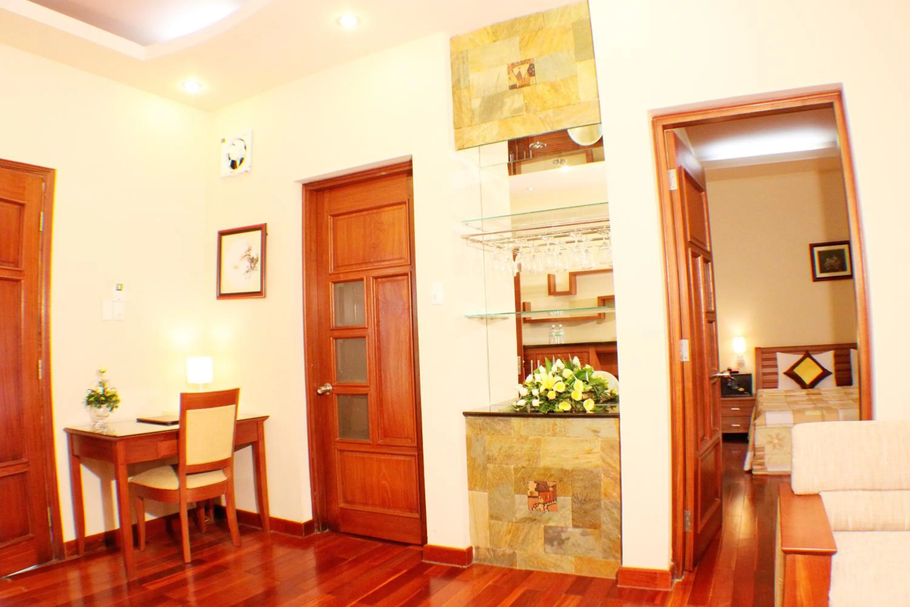 Living room in Ky Hoa Hotel Ho Chi Minh