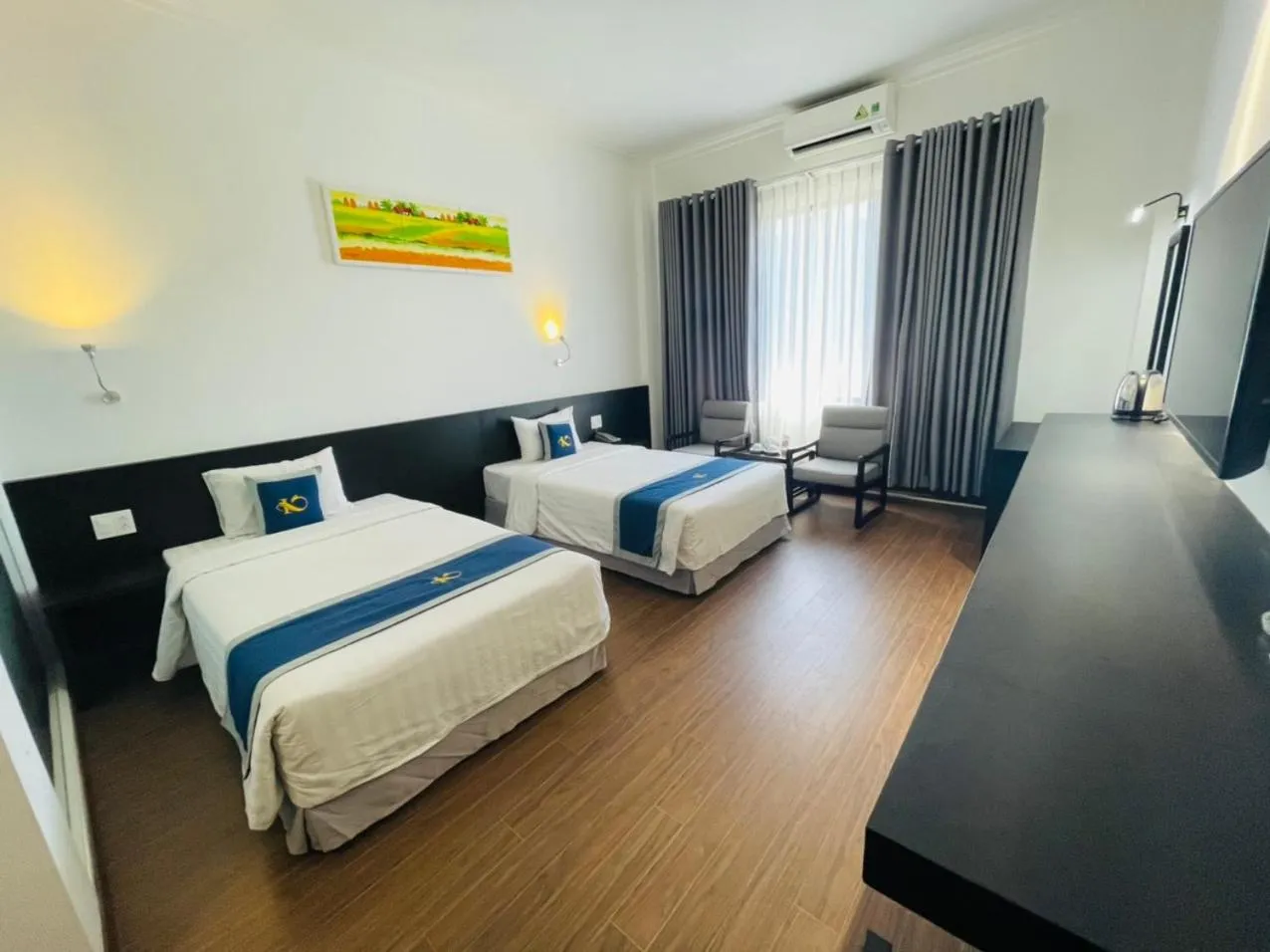 Bed in Ky Hoa Hotel Ho Chi Minh