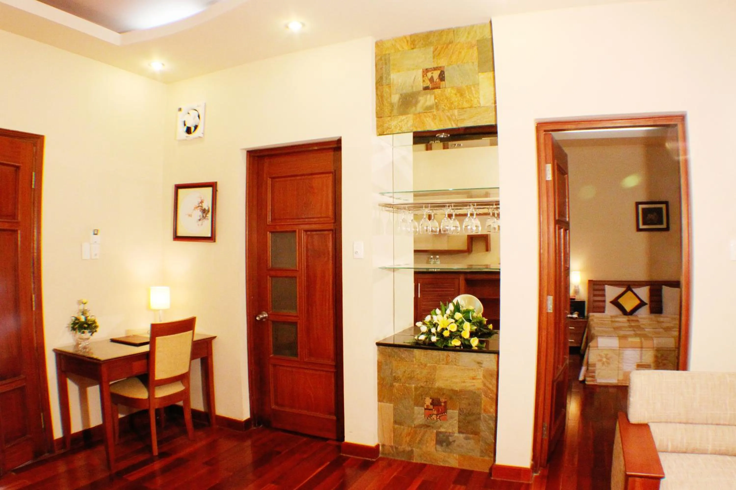 Living room in Ky Hoa Hotel Ho Chi Minh