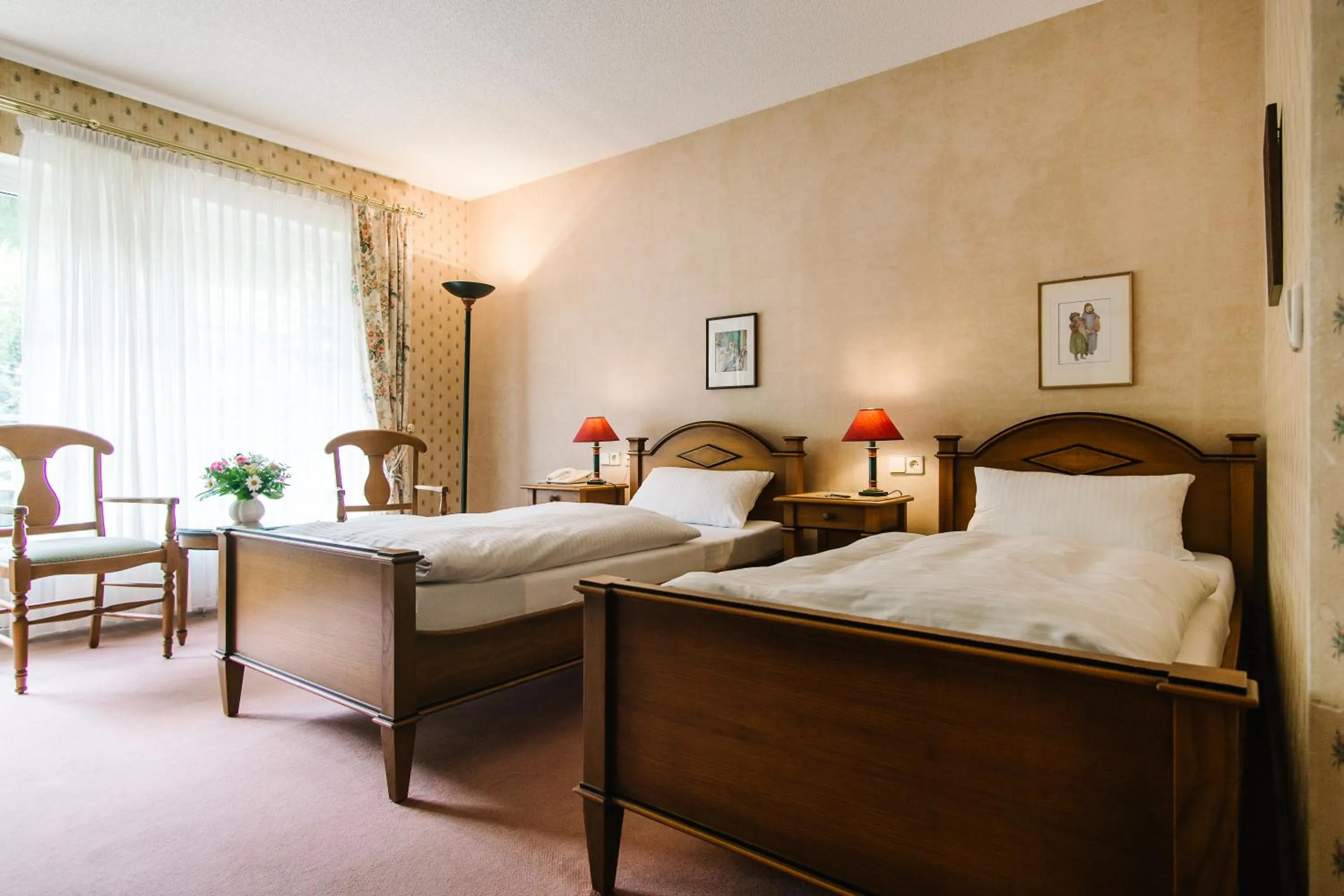 Bed in Landhaus Keller - Hotel & Restaurant