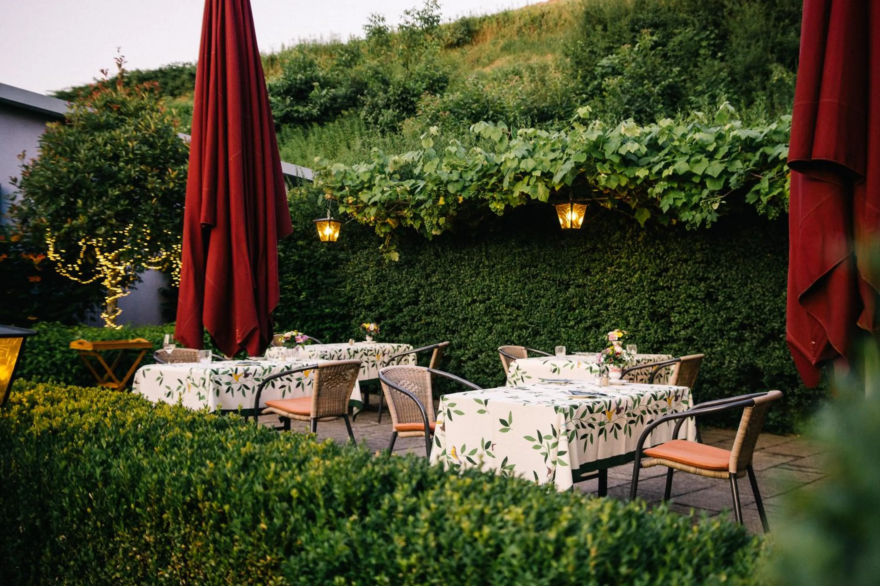 Patio in Landhaus Keller - Hotel & Restaurant