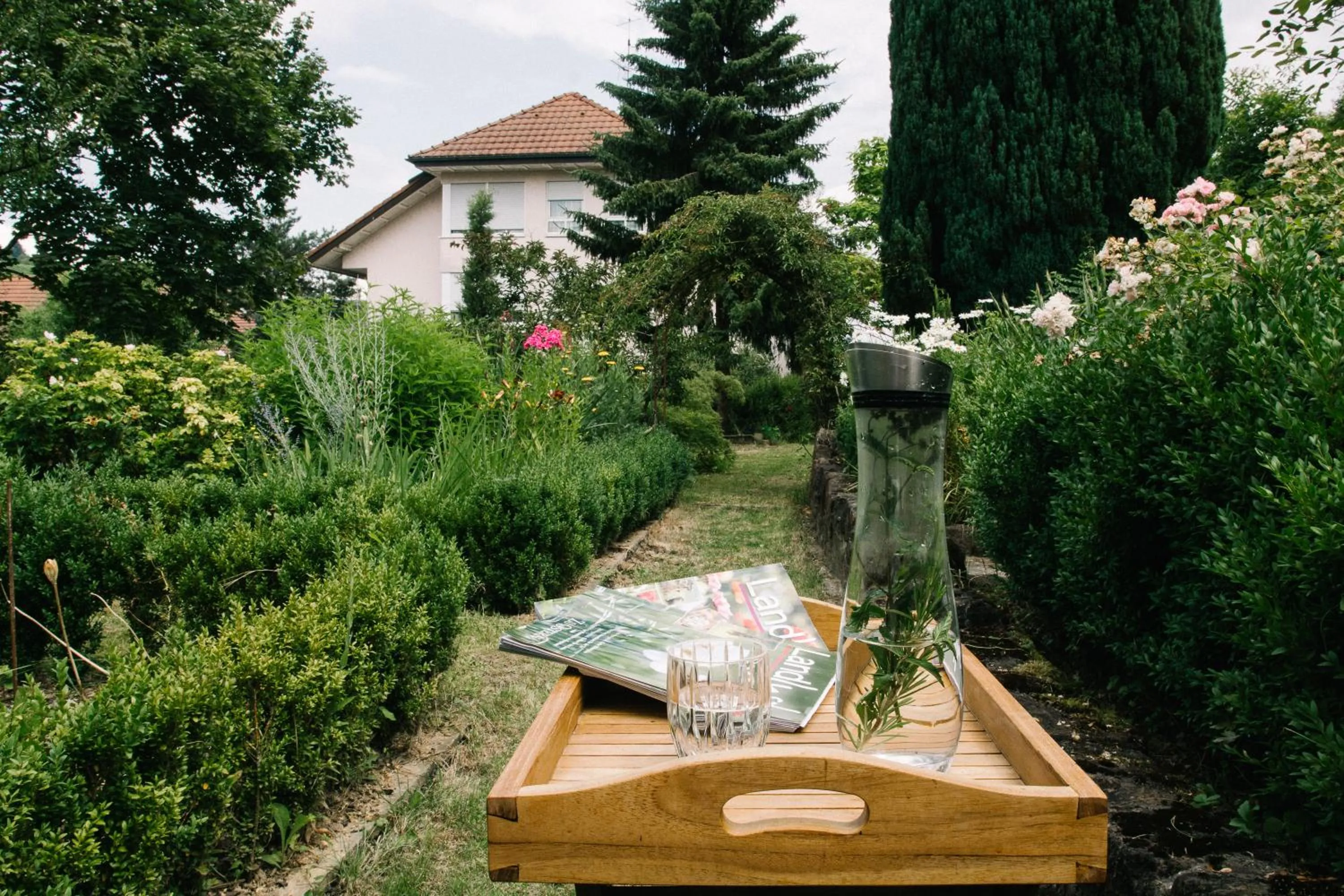 Garden in Landhaus Keller - Hotel & Restaurant