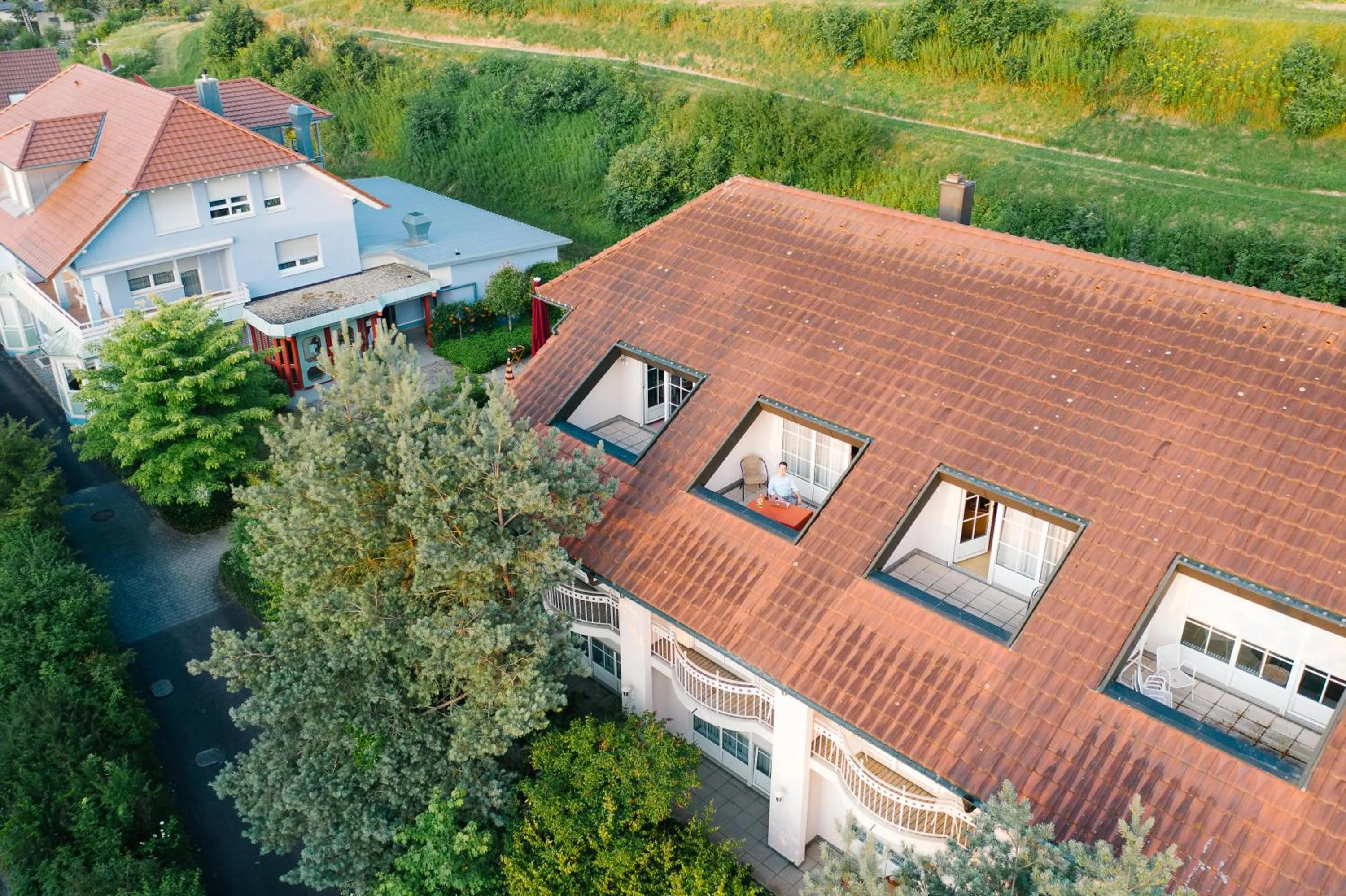 Bird's eye view in Landhaus Keller - Hotel & Restaurant
