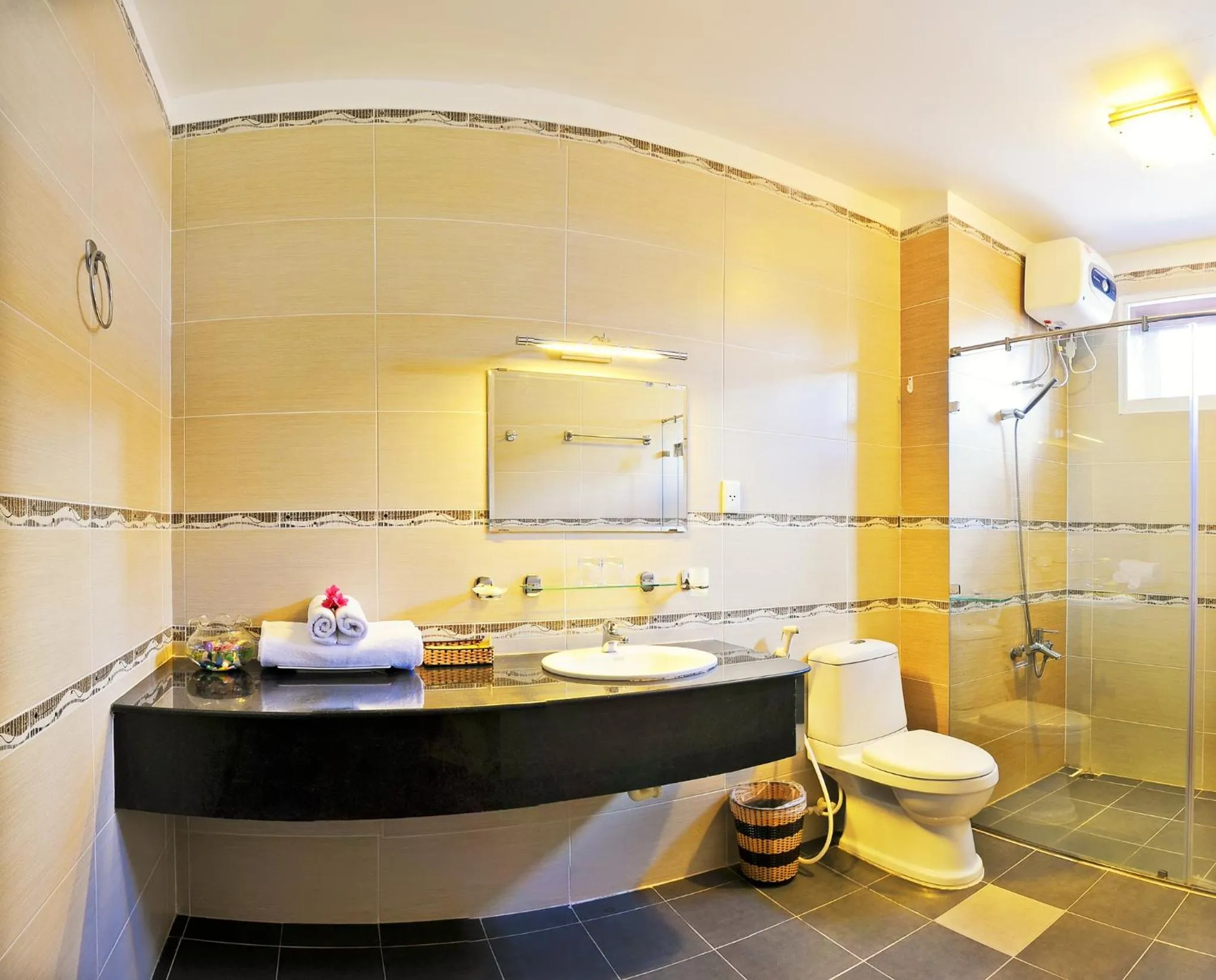 Bathroom in Ky Hoa Hotel Da Lat