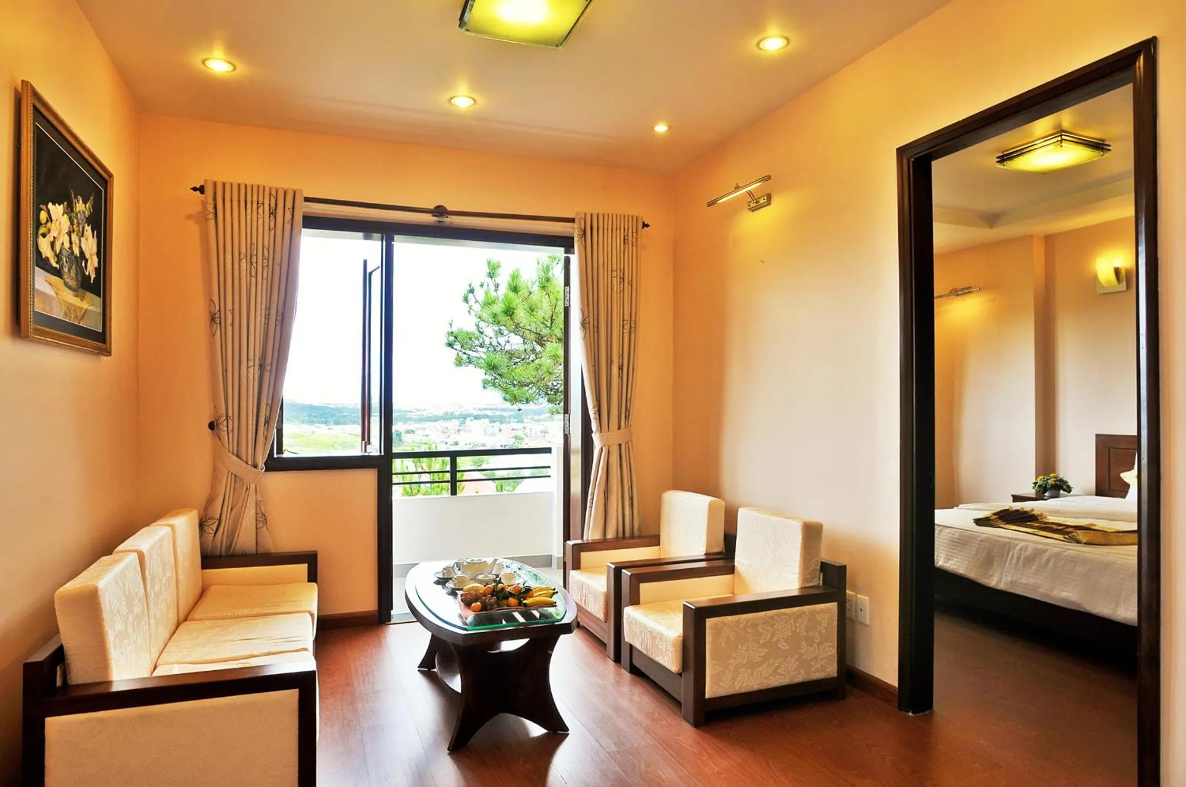 Bedroom, Bed in Ky Hoa Hotel Da Lat