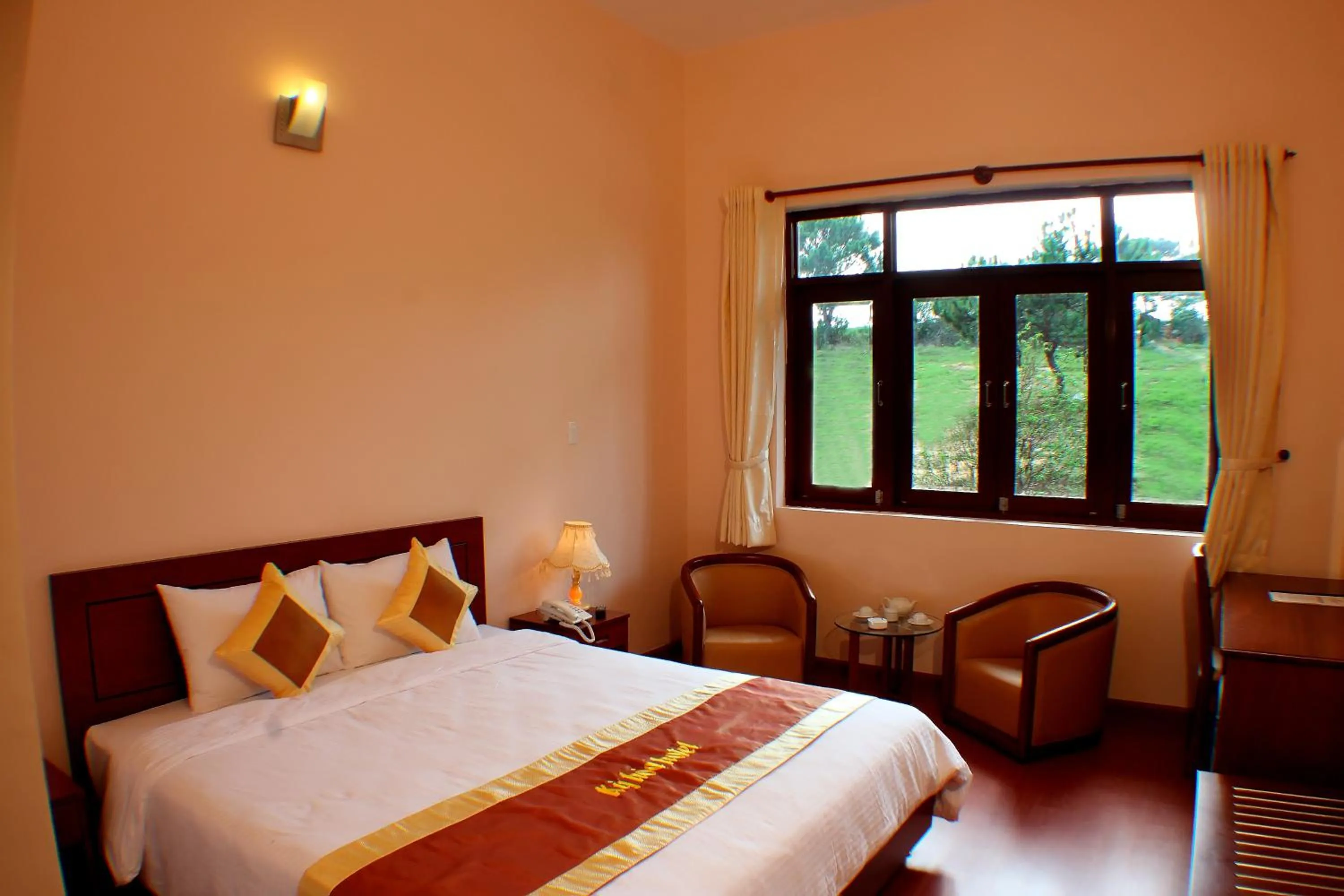 Photo of the whole room, Bed in Ky Hoa Hotel Da Lat