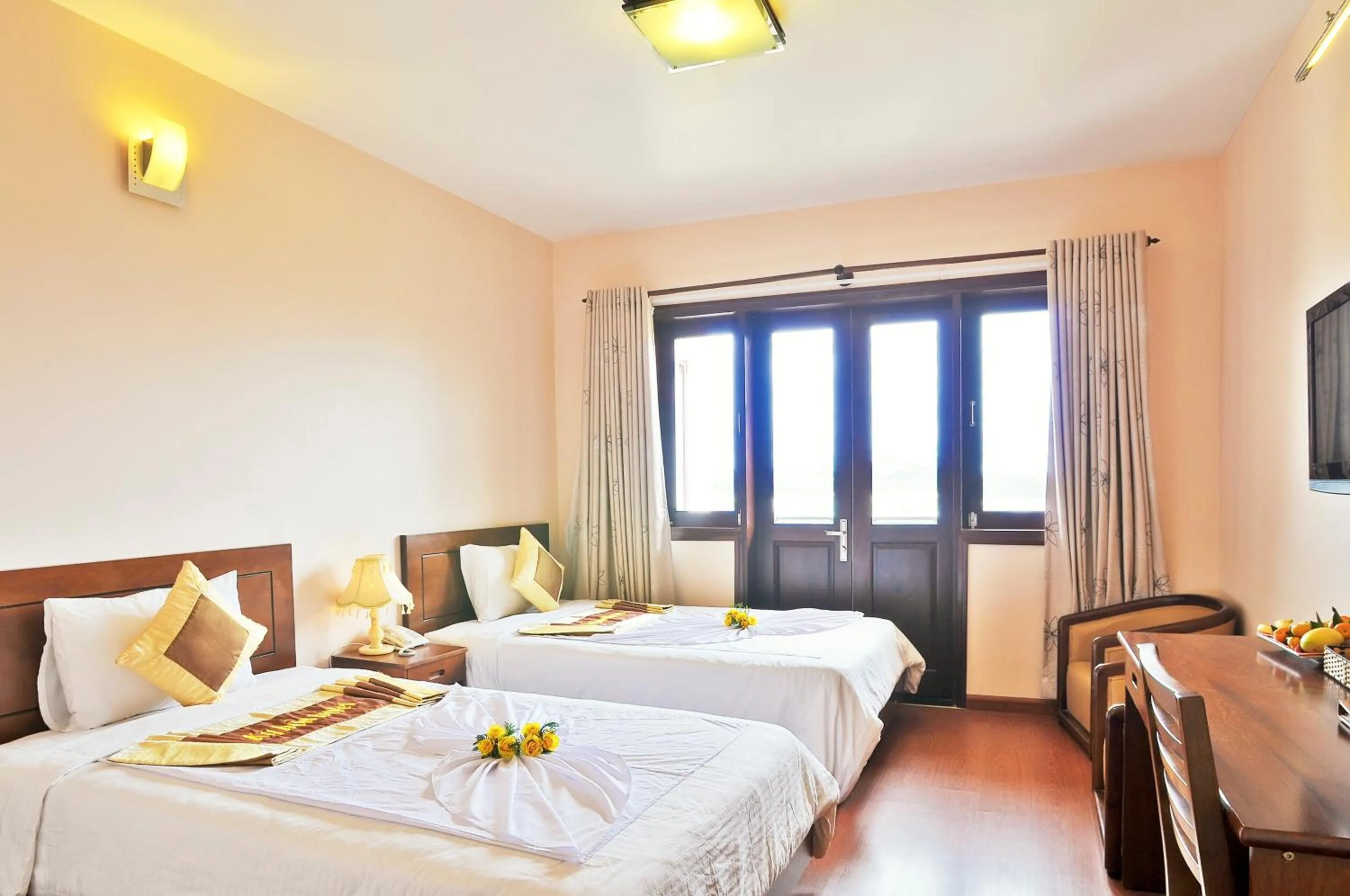 Photo of the whole room, Bed in Ky Hoa Hotel Da Lat