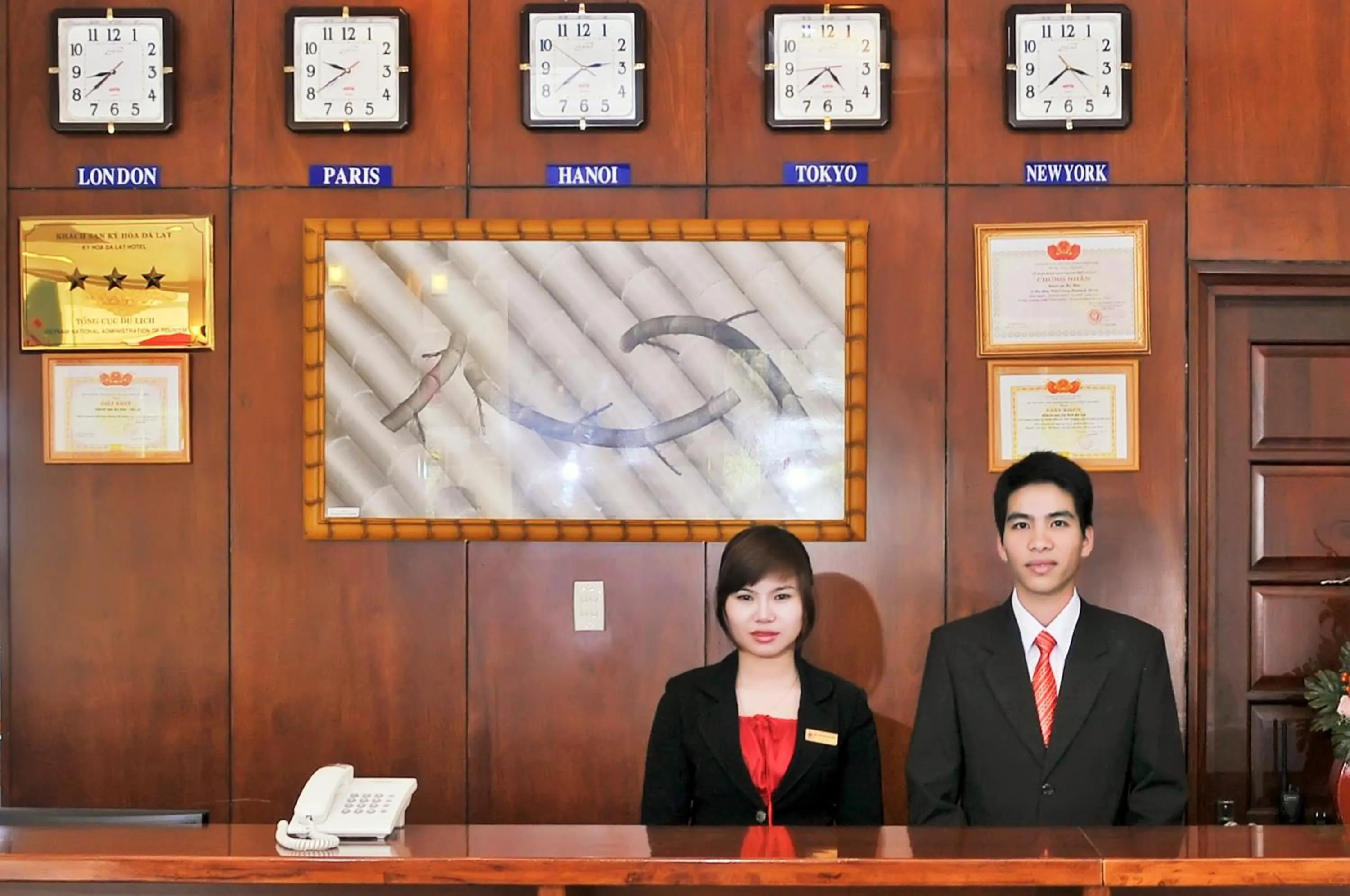 Lobby or reception in Ky Hoa Hotel Da Lat