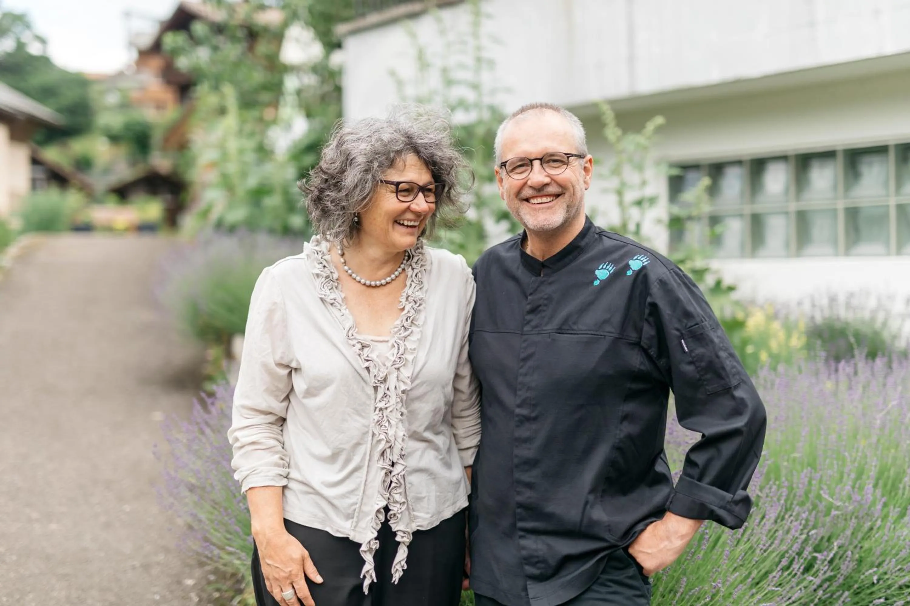 Garden in Alpenkräuter Hotel Bären