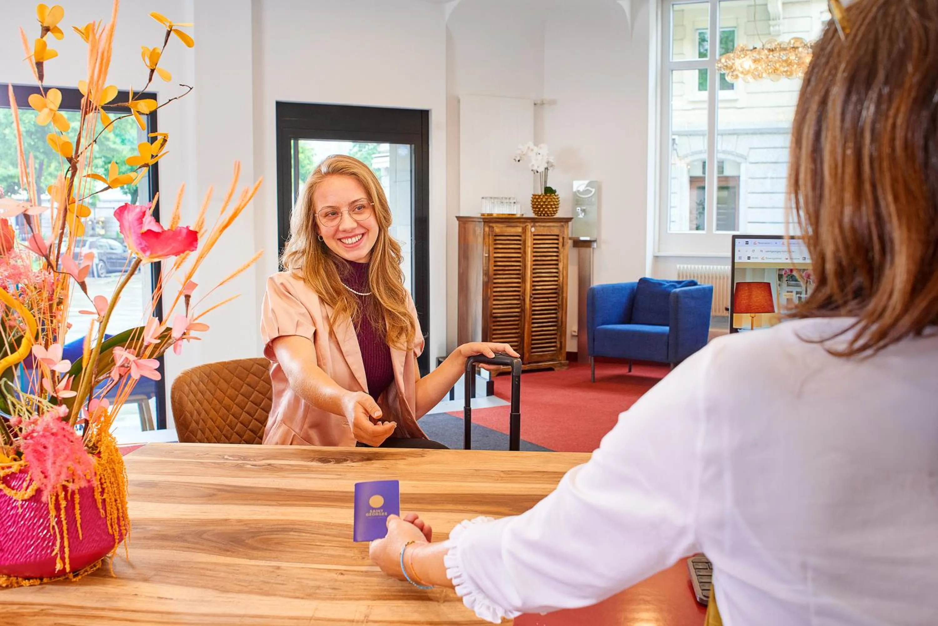 Lobby or reception in Saint Georges Hotel