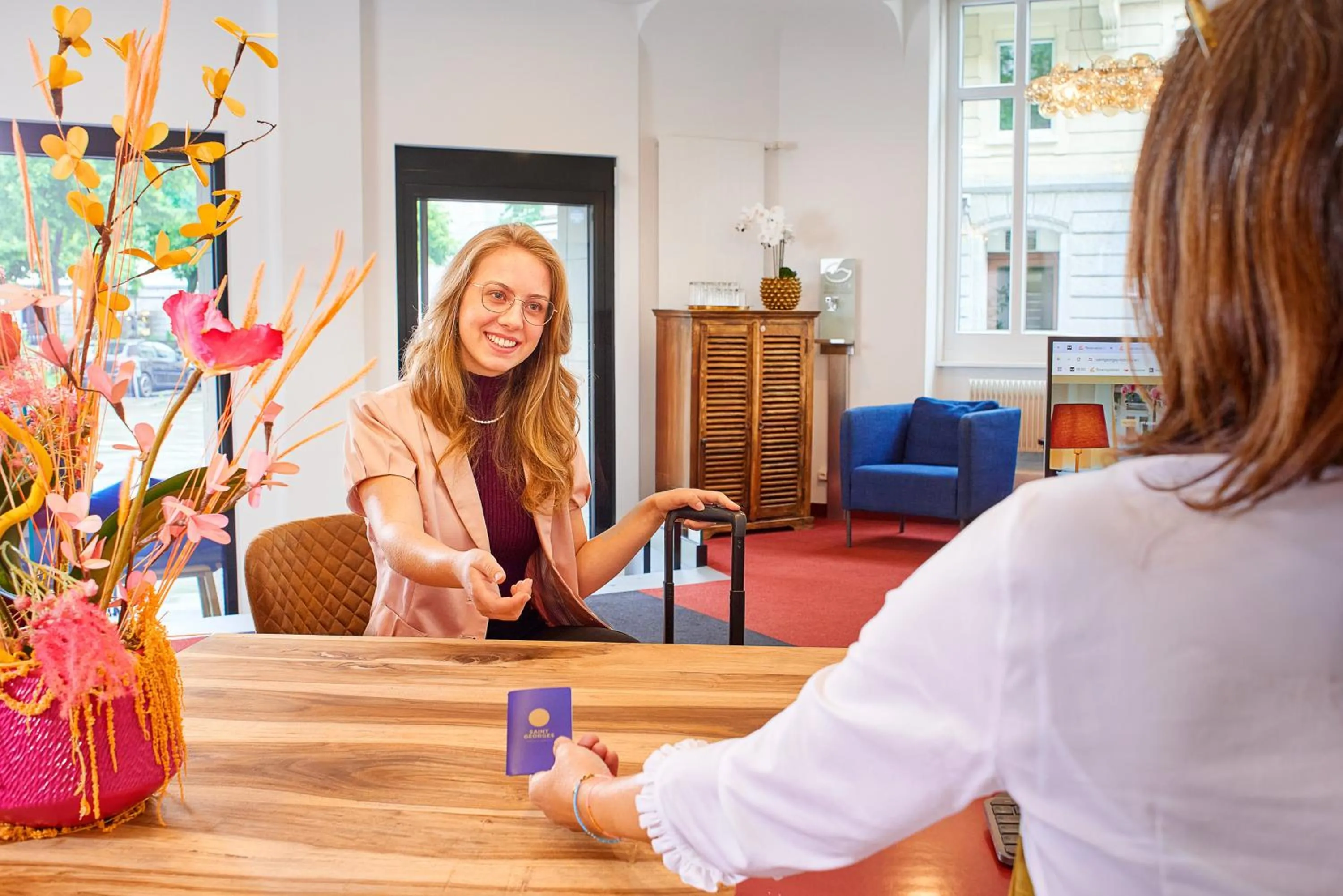 Lobby or reception in Saint Georges Hotel