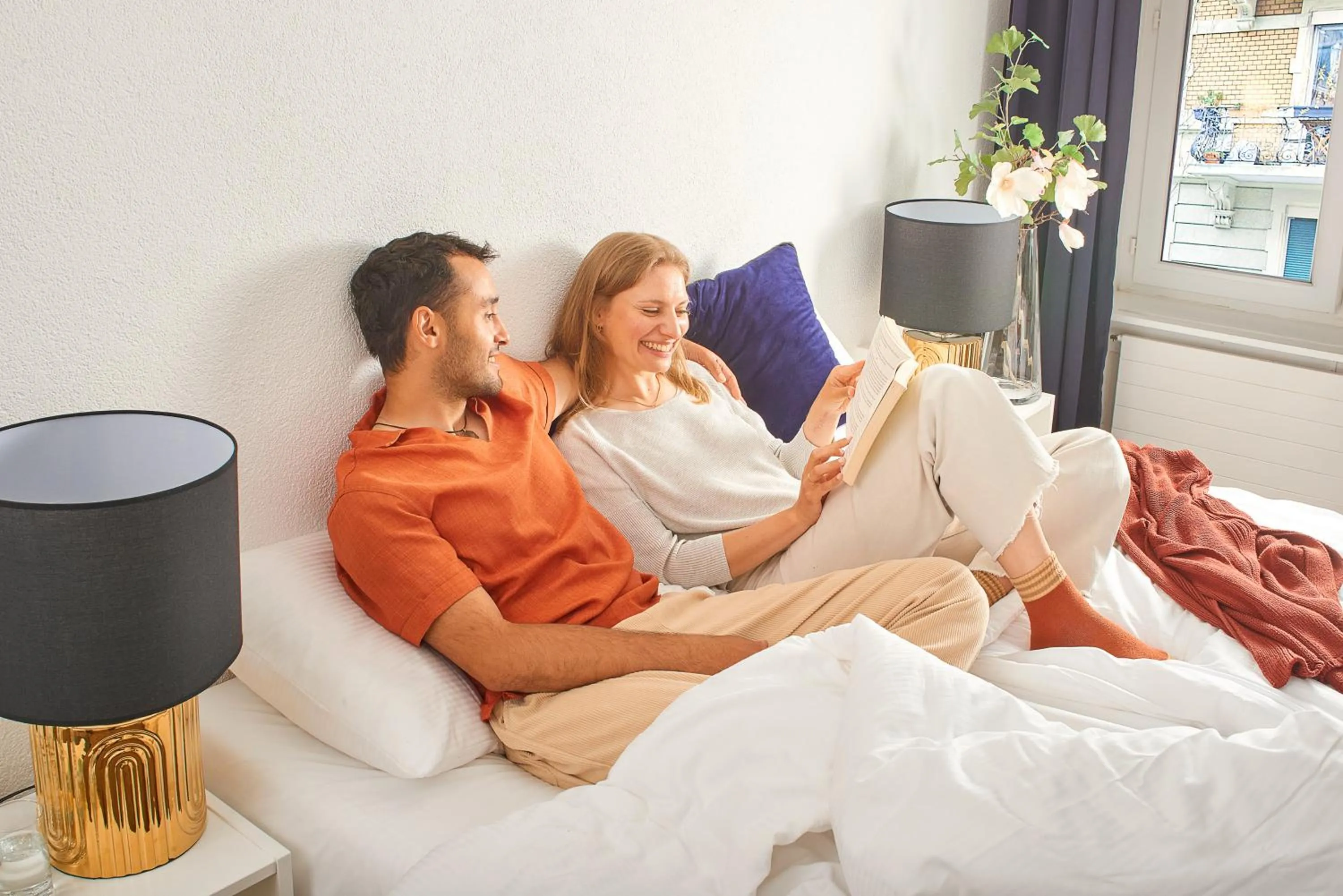 Bed in Saint Georges Hotel